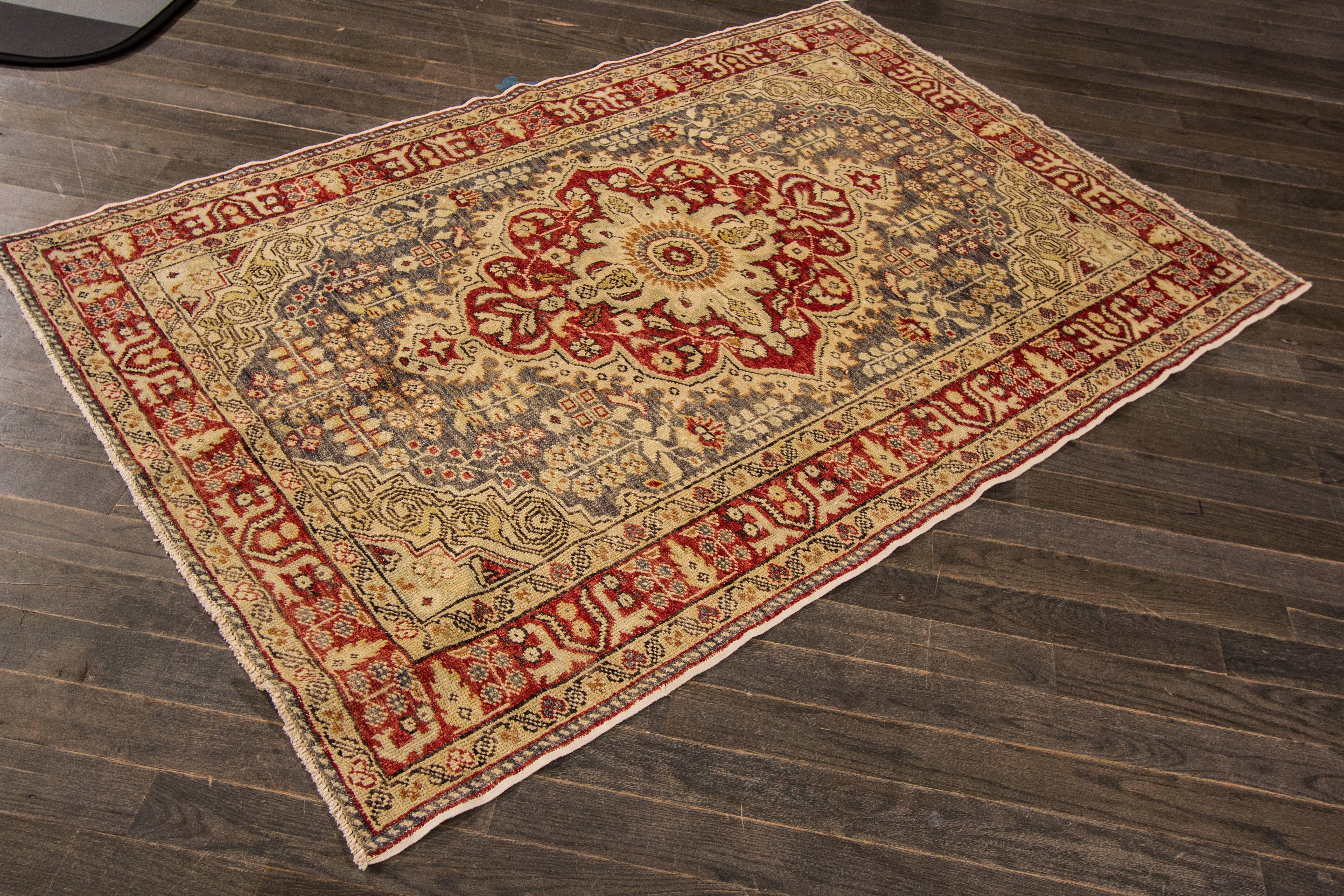 Hand-Knotted Vintage Anatolian For Sale