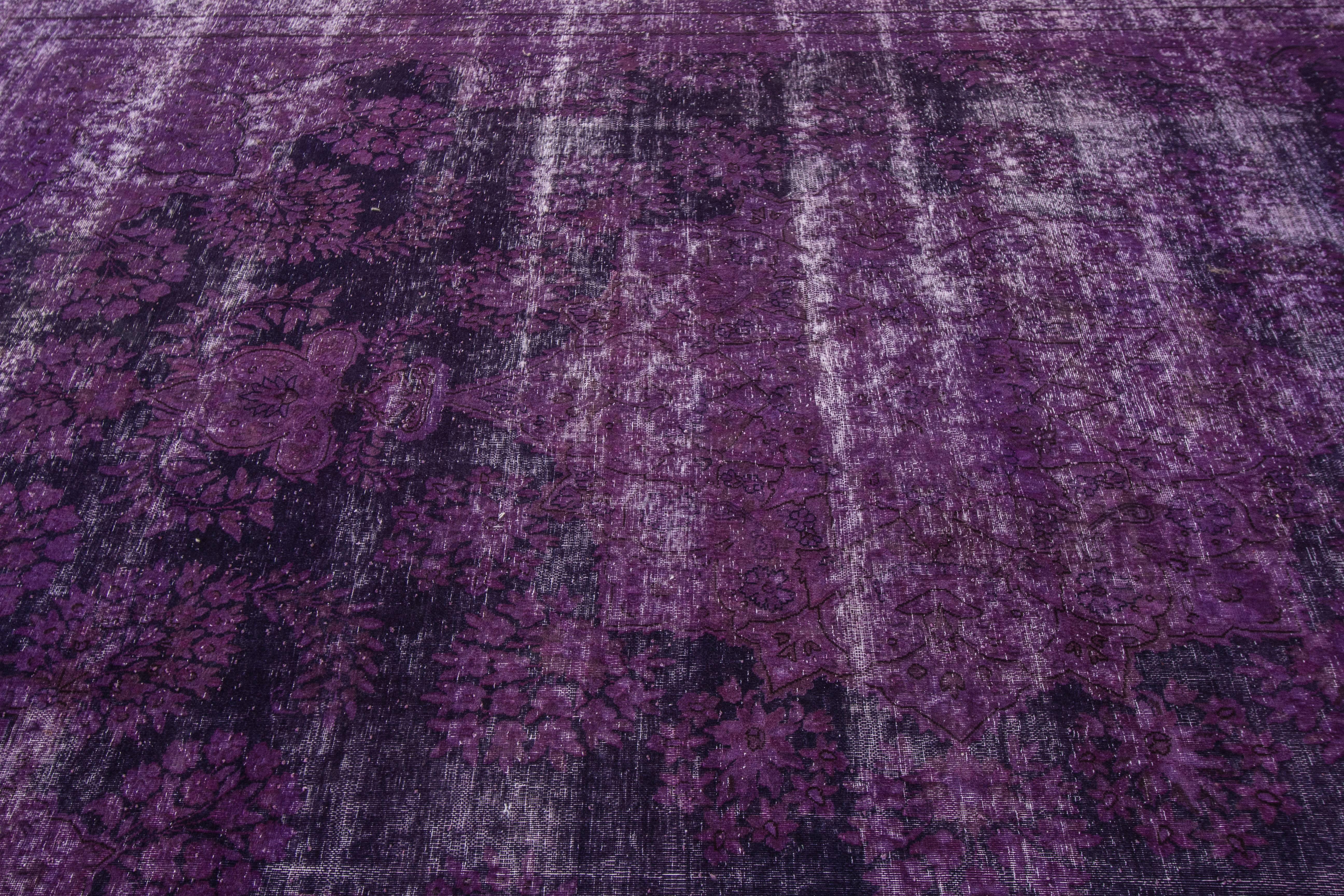 Contemporary Purple Overdyed For Sale
