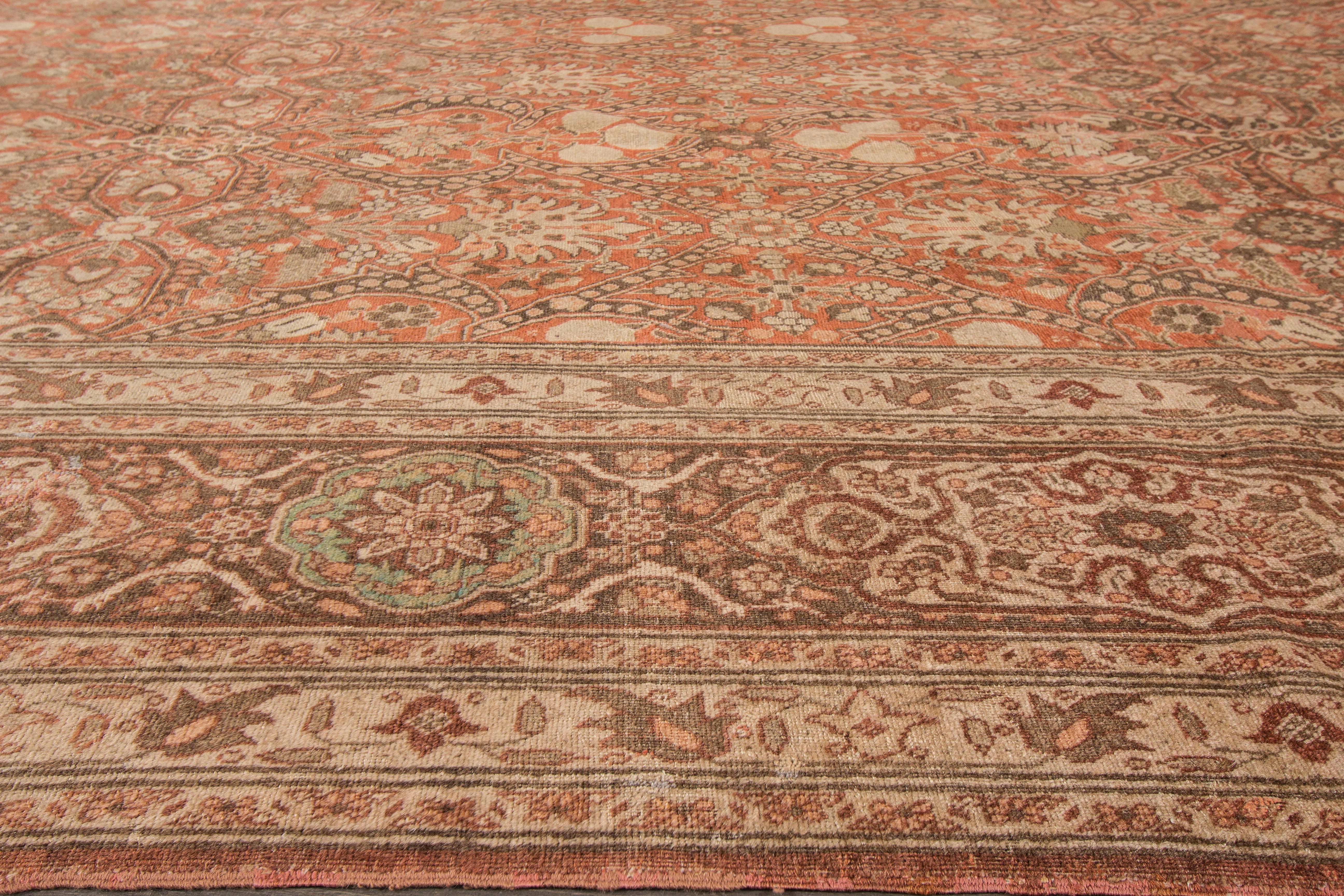 Antique Persian Tabriz For Sale 1
