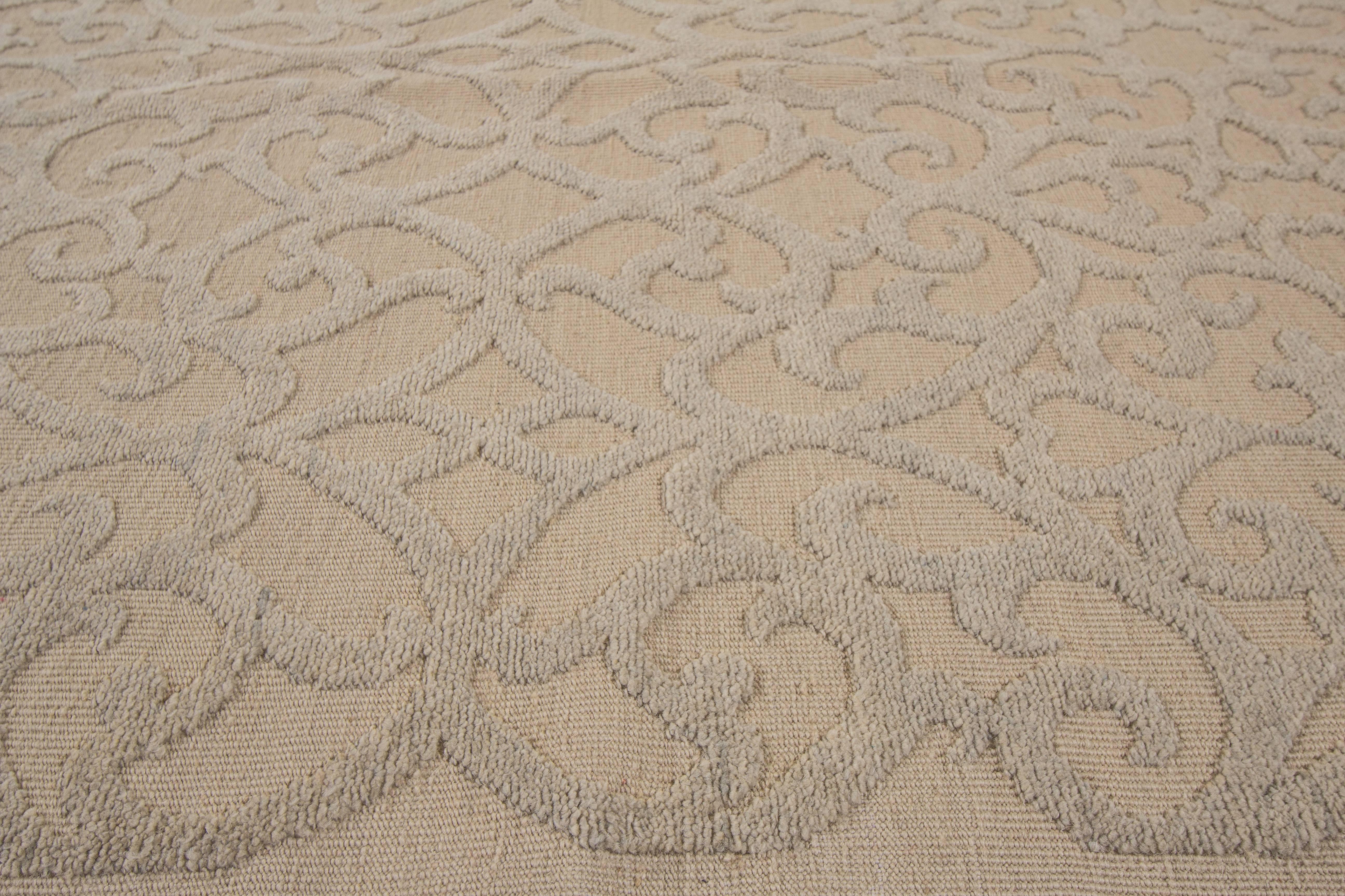 Great Looking Modern Nepal Contemporary Rug In Good Condition For Sale In Norwalk, CT
