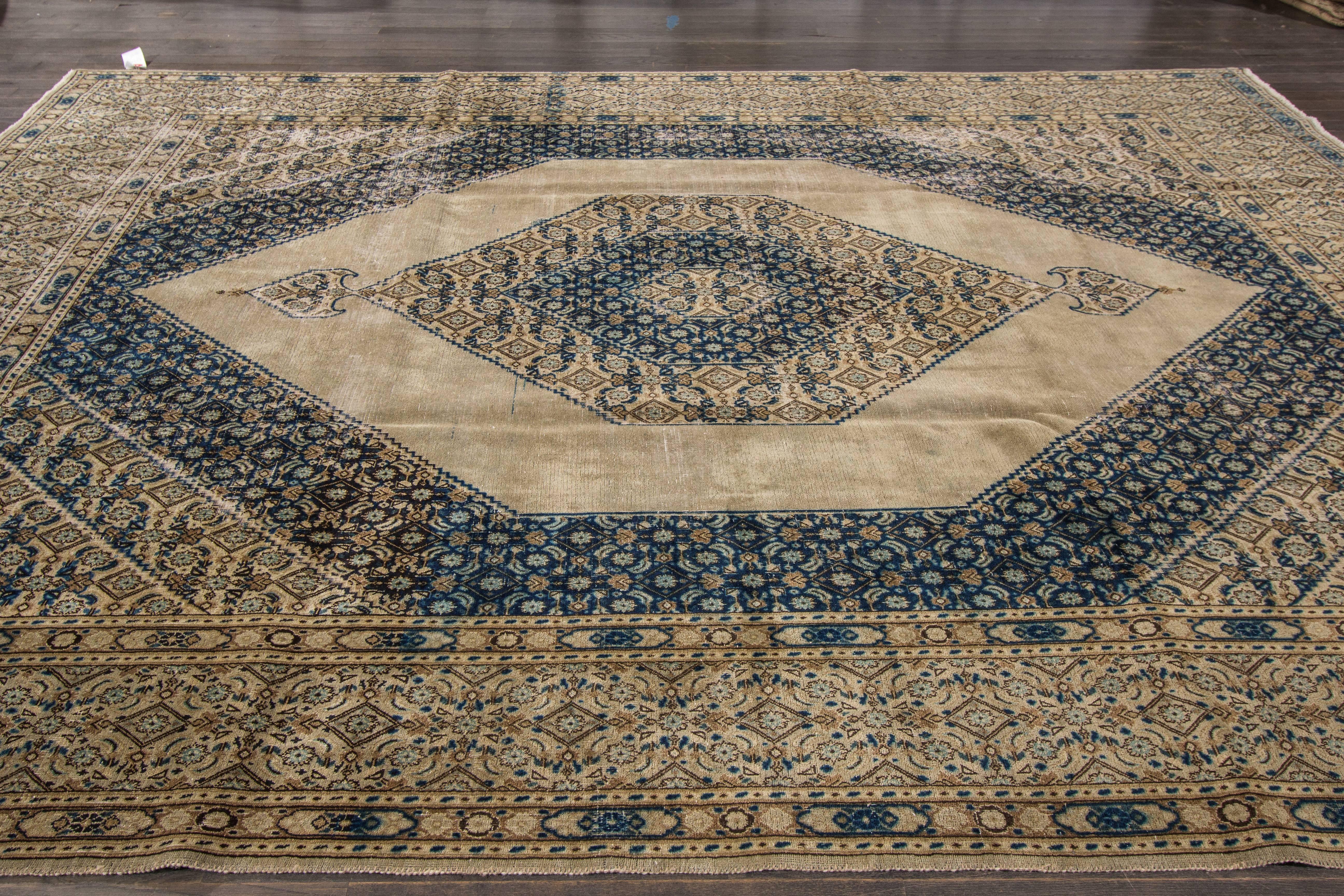 Wool Great Looking Persian Tabriz Rug For Sale