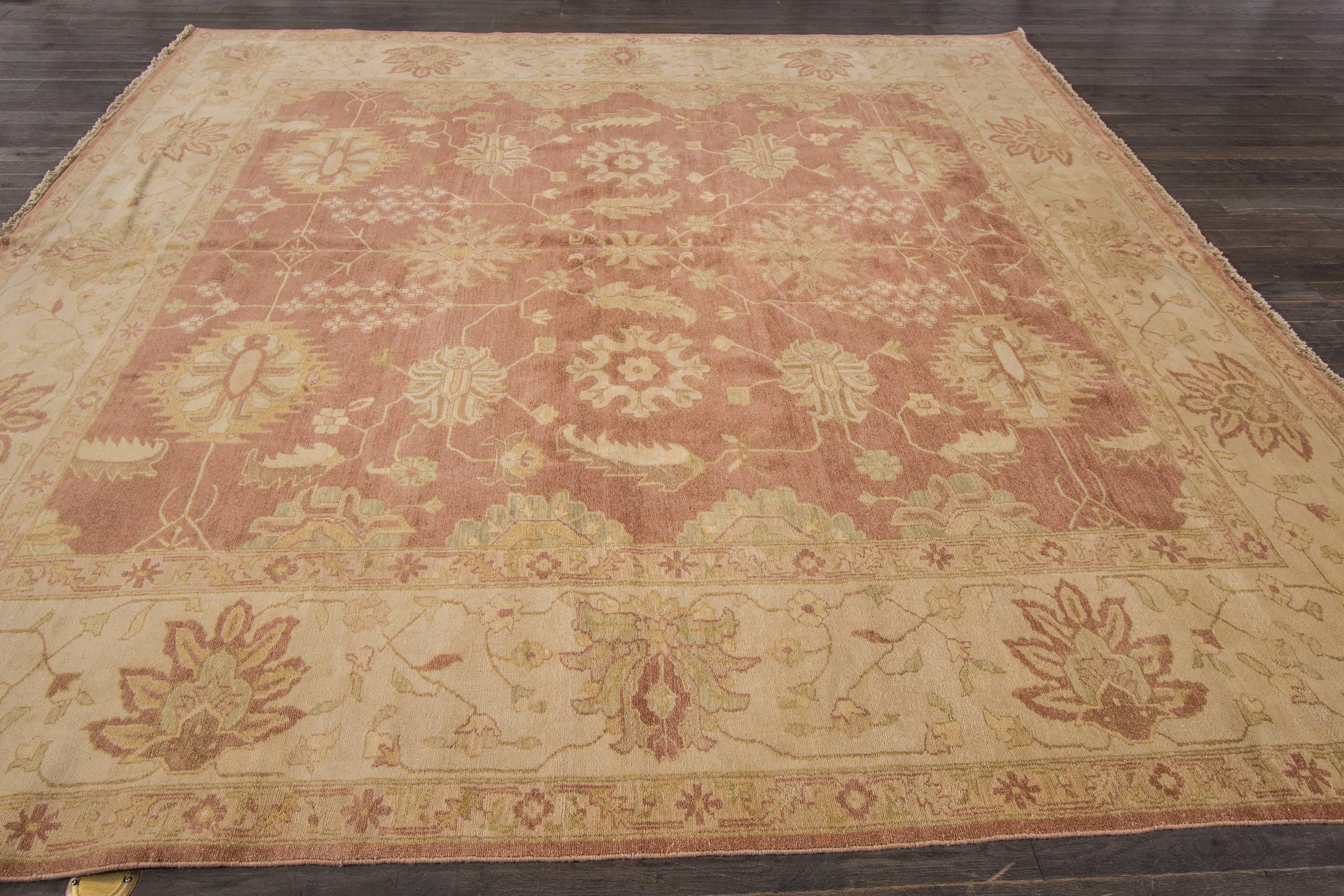 Great Looking Modern Oushak Style Rug In Excellent Condition For Sale In Norwalk, CT
