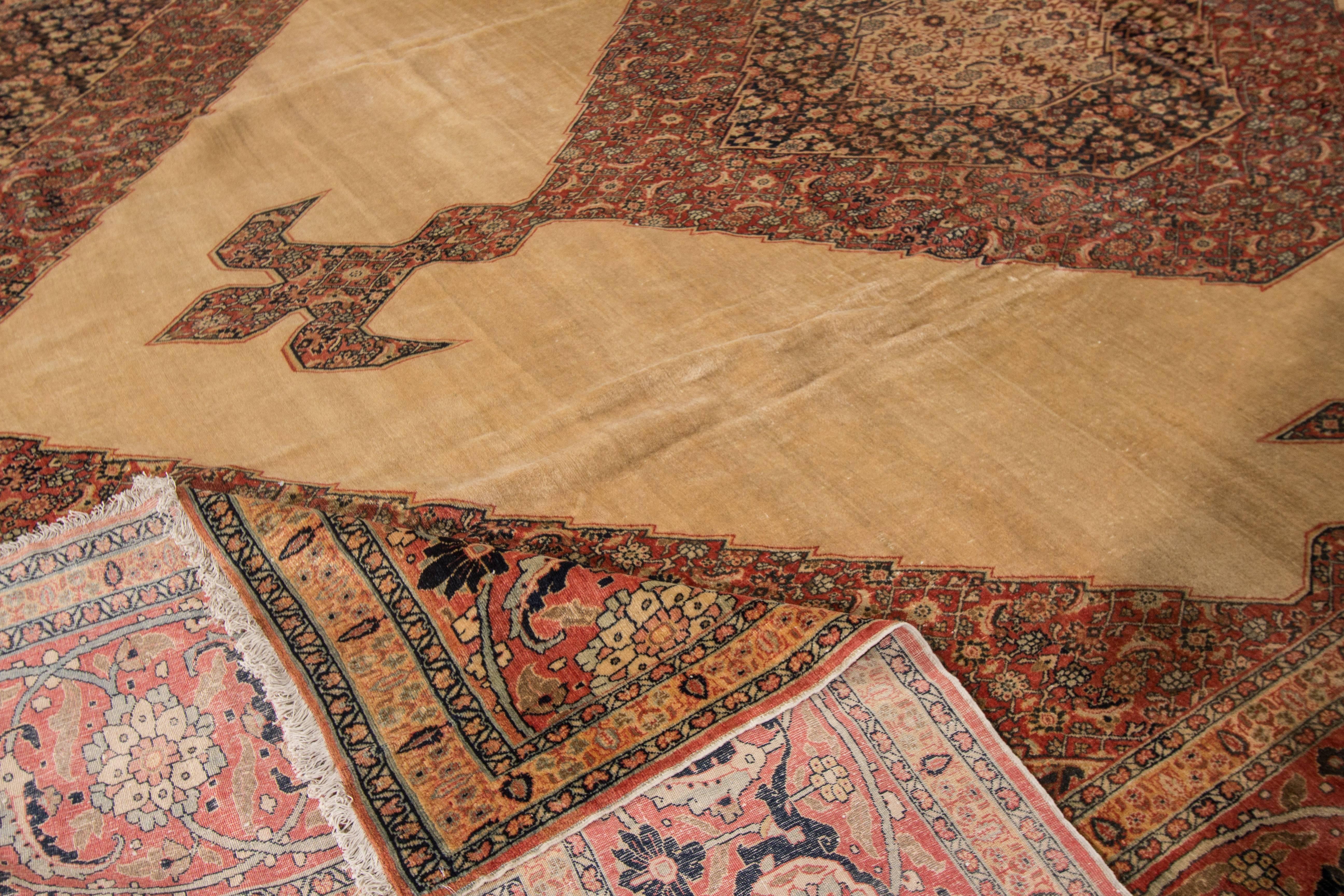 Measures: 11'.8 x 17'.1
This beautiful hand-knotted design rug will make your floor look splendid. This collection is made in wool.