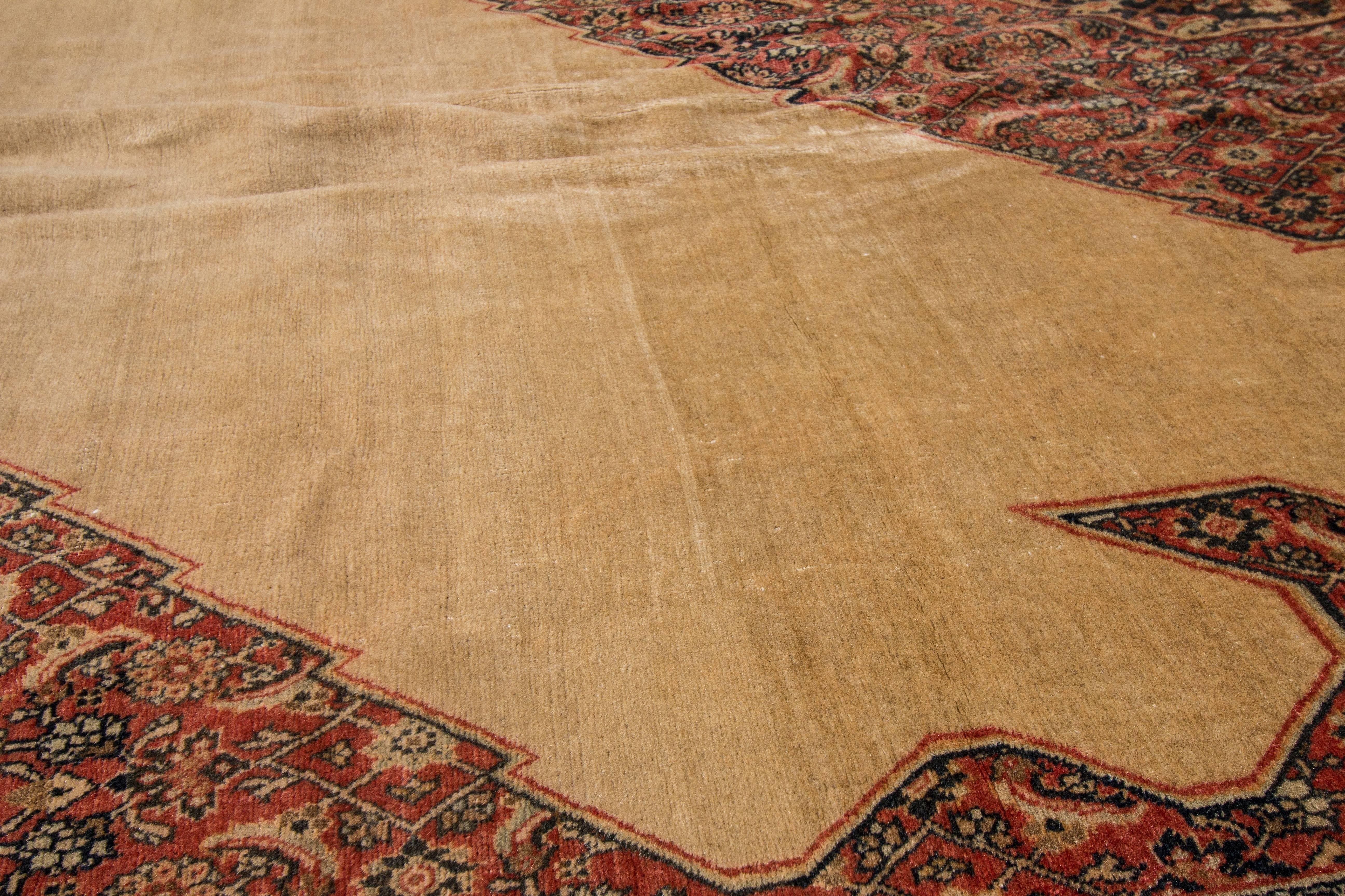 Highly Collectible Antique Tabriz Rug In Excellent Condition For Sale In Norwalk, CT