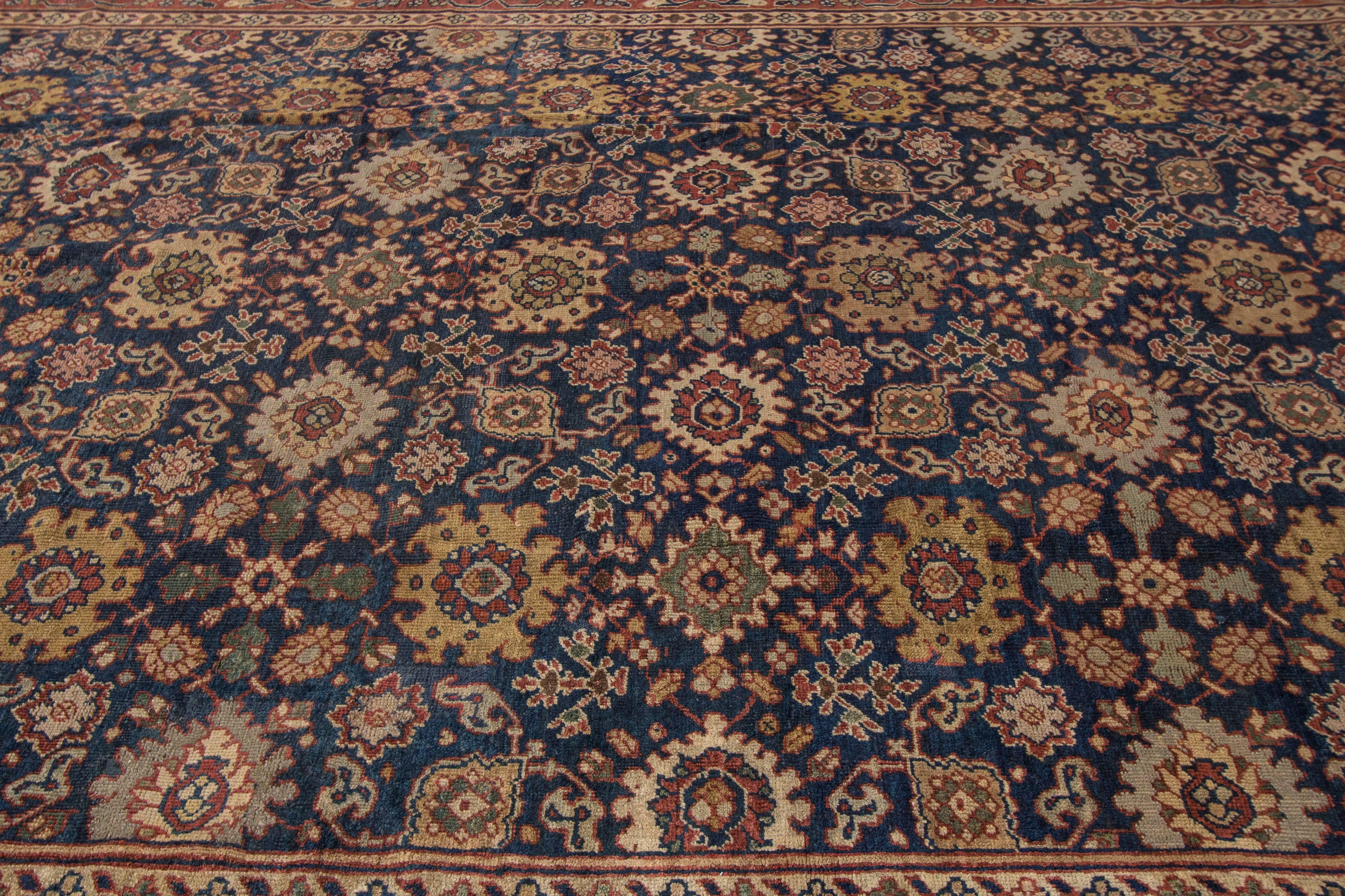 Measures: 11'.9 x 20'.9
This beautiful hand-knotted design rug will make your floor look splendid. This collection is made in wool.