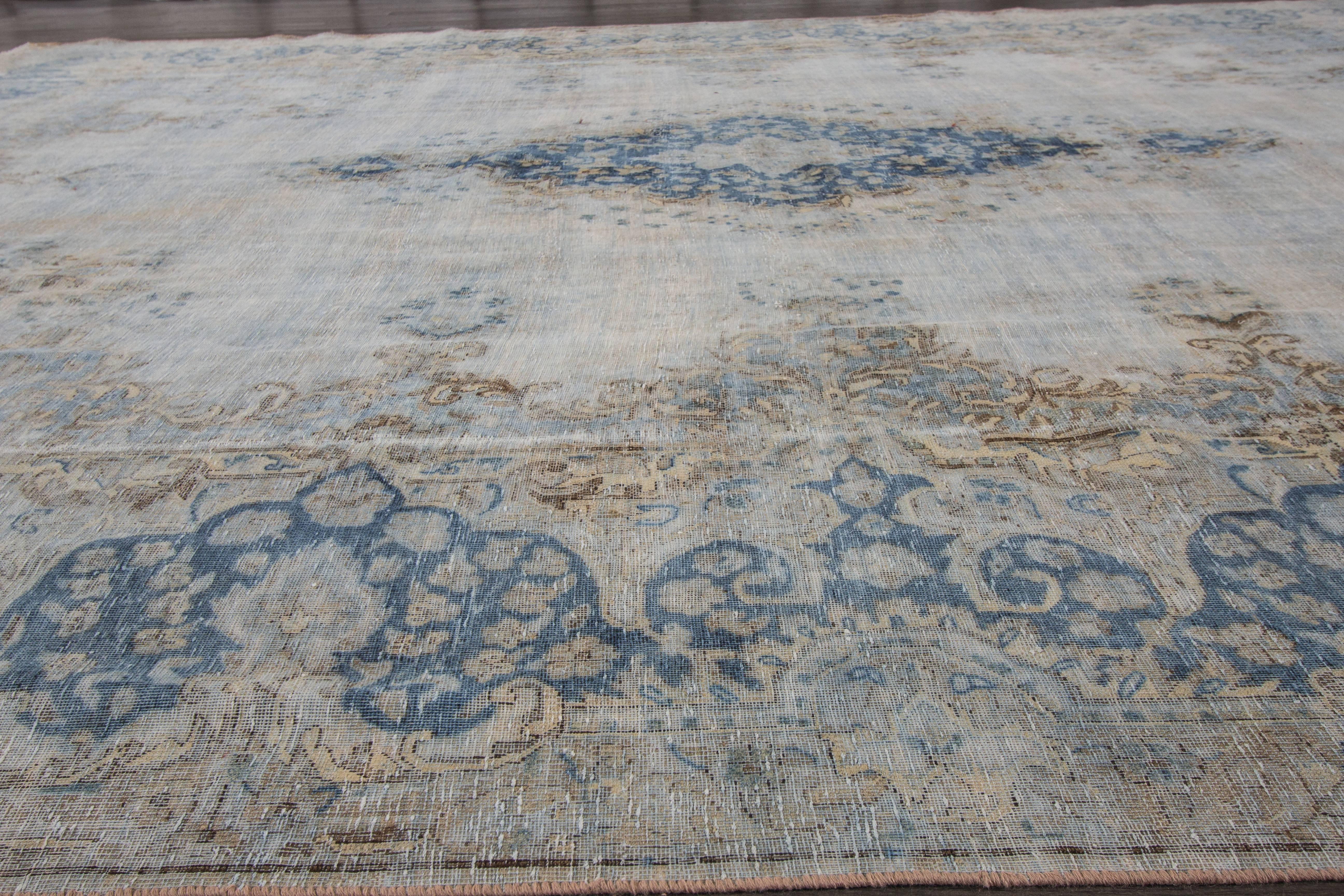 Hand-Knotted Absolutely Fascinating Vintage Persian Rug