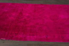 Vintage Turkish Style Khotan Overdyed Rug