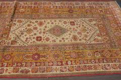 Antique Indian Agra Rug