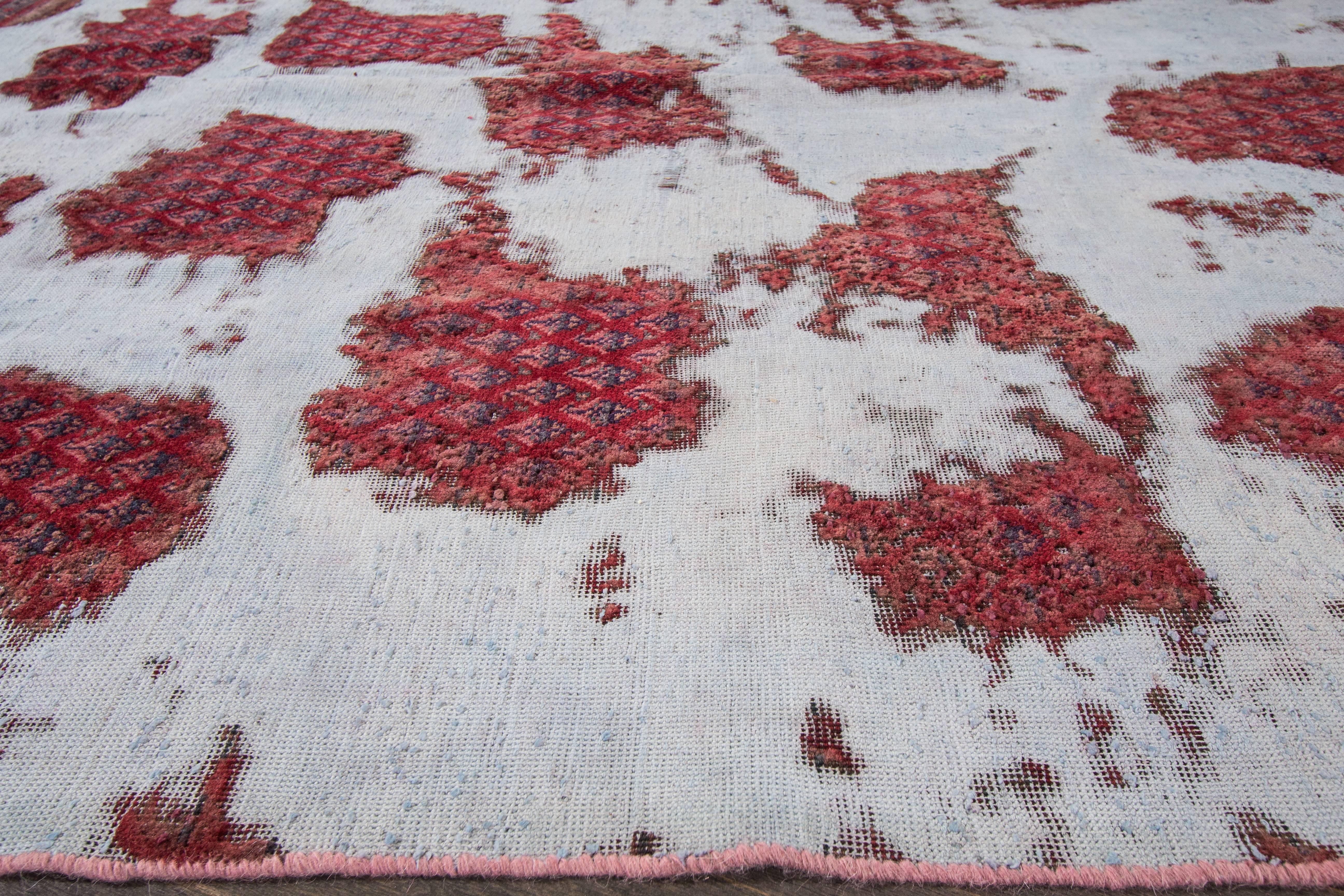 Persischer Tabriz-Teppich im Used-Look (Handgeknüpft) im Angebot
