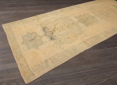 Antique Khotan Hand-Knotted Wool Rug, Turkestan, 4'9" x 11'11", 1925