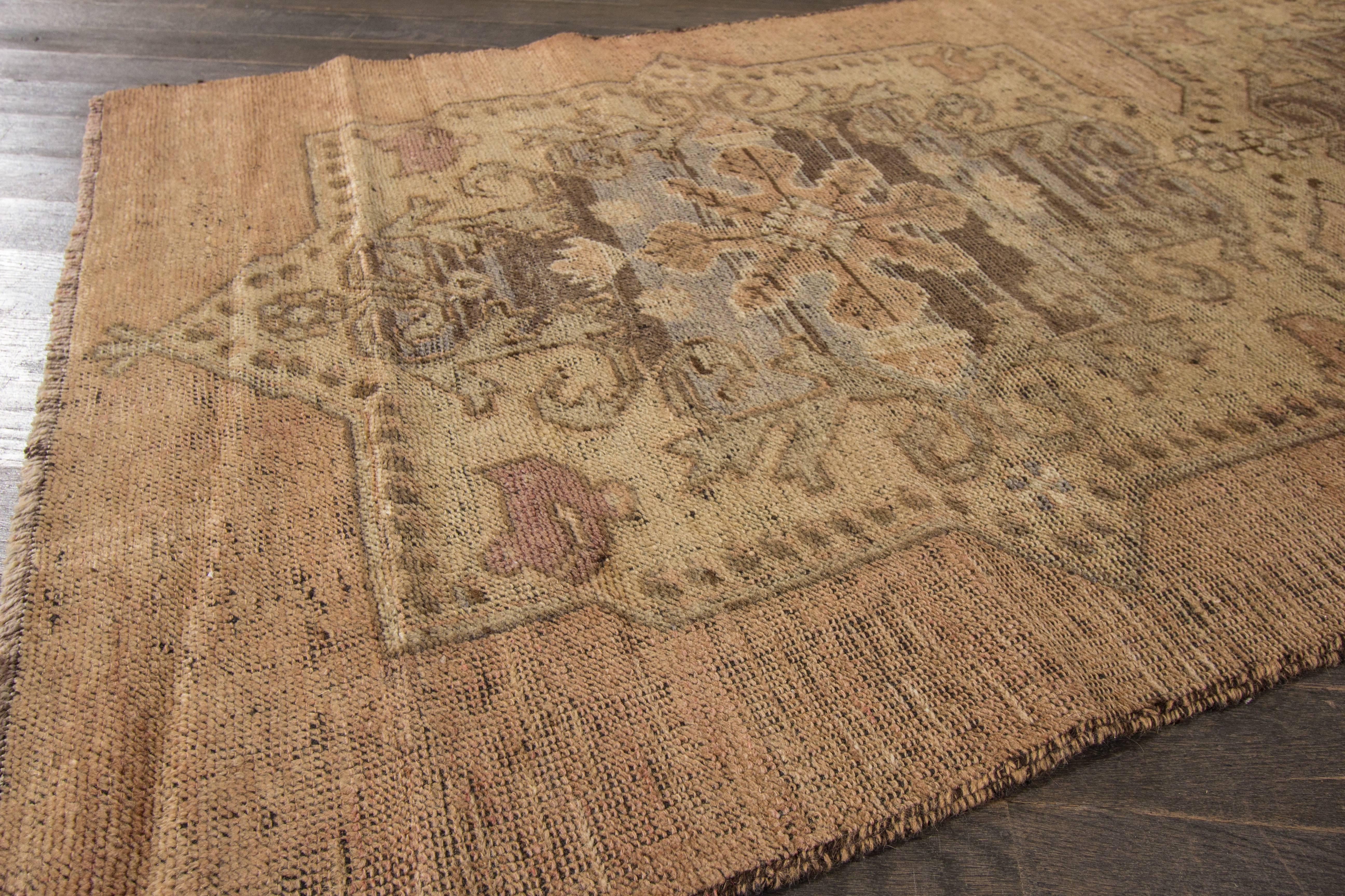Vintage Turkish Anatolian Rug In Good Condition For Sale In Norwalk, CT