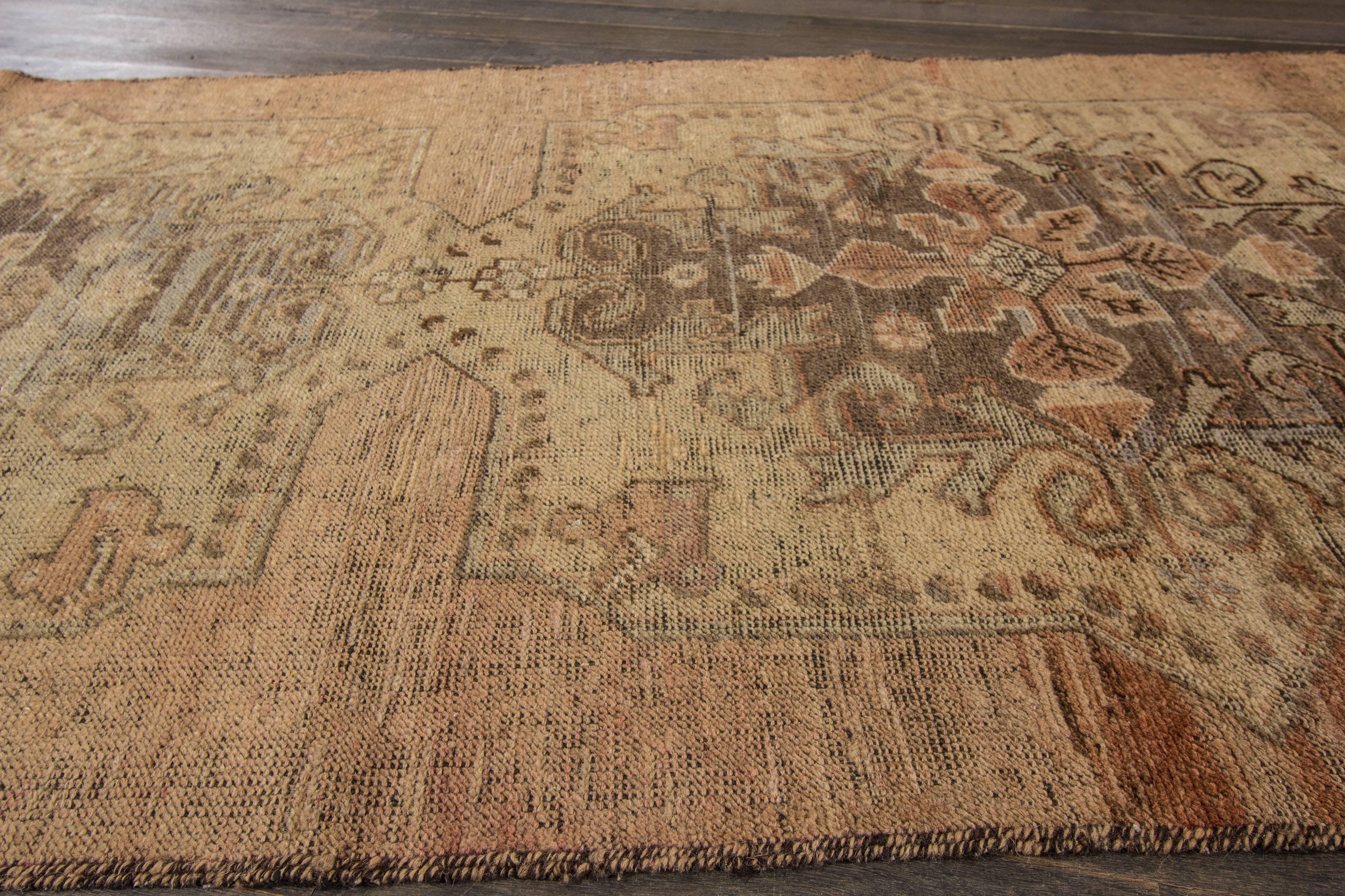 Mid-20th Century Vintage Turkish Anatolian Rug For Sale