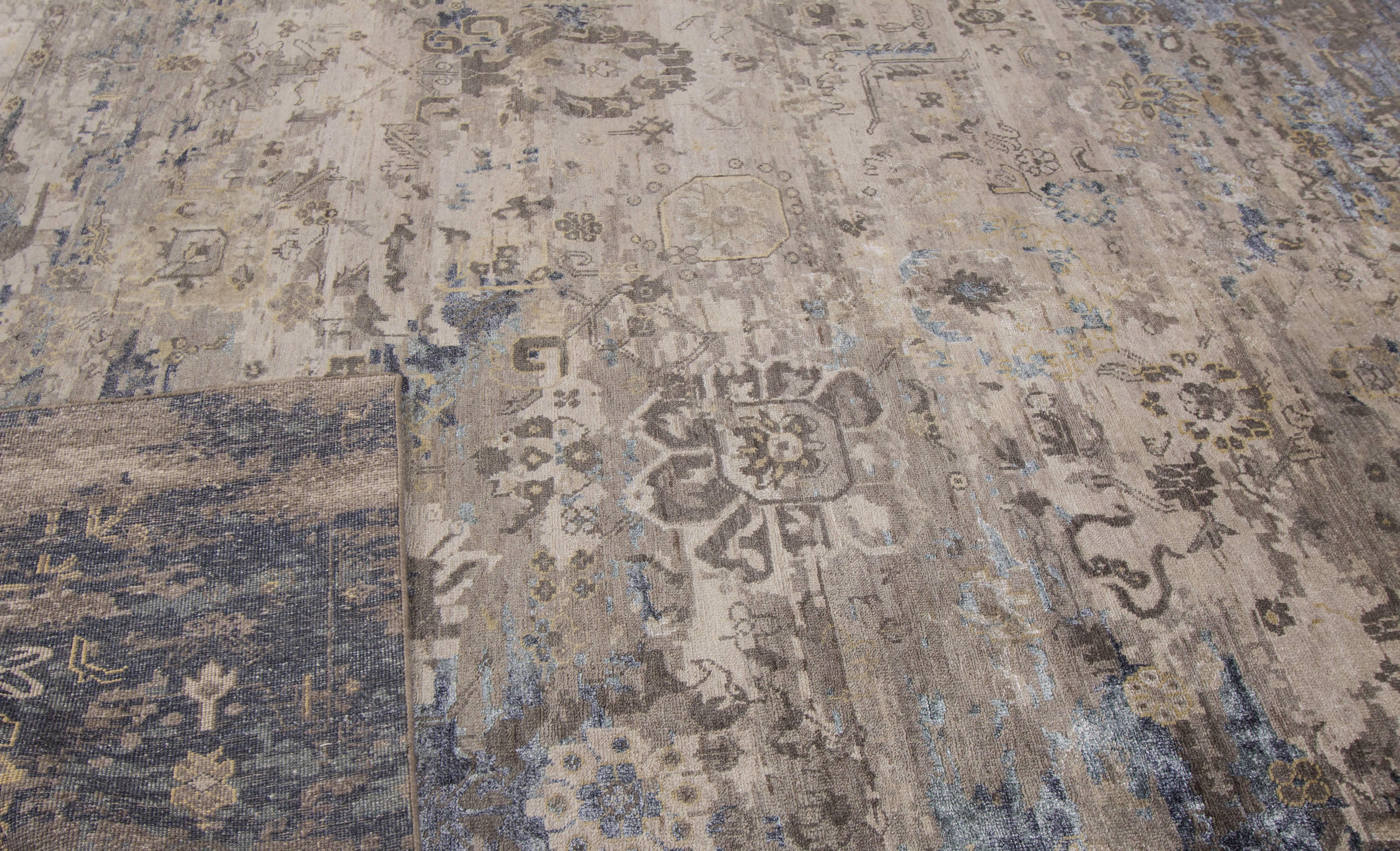 21st Century Contemporary Indian Rug For Sale 1