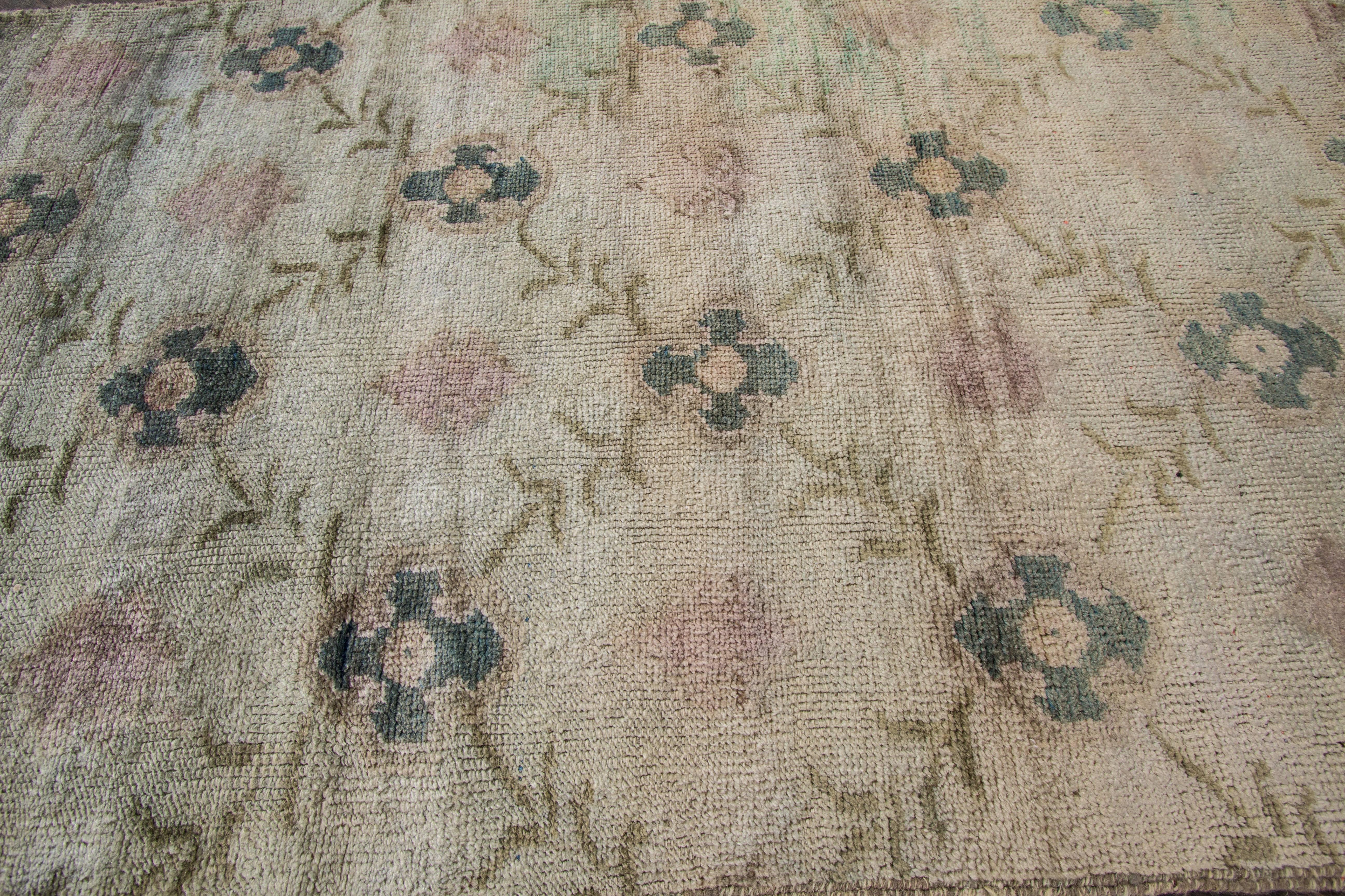 Wool Early 20th Century Turkish Runner For Sale