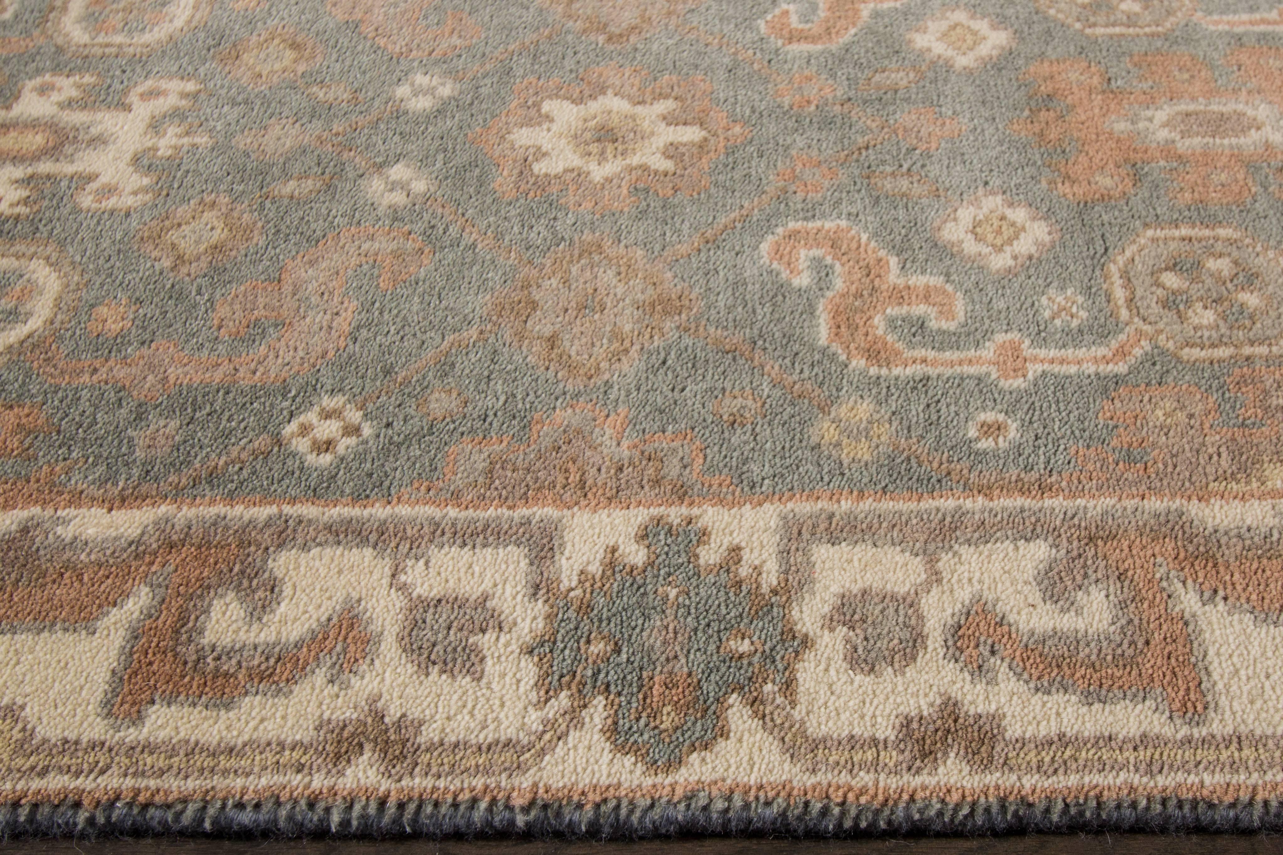 Contemporary 21st Century Oushak Style Rug For Sale