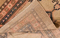 1900s Beige/Blue Persian Serab Carpet