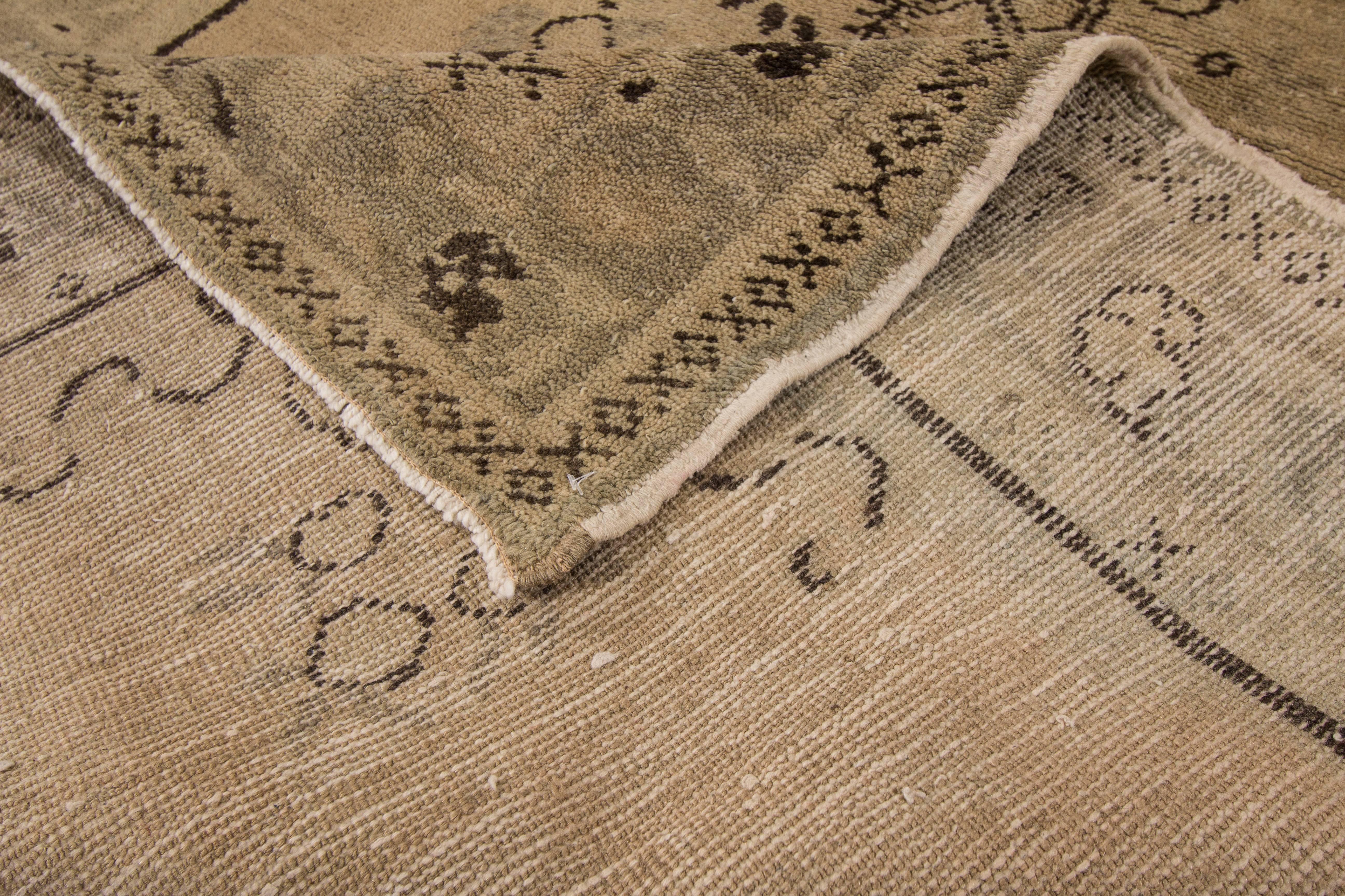 1940's Turkish Khotan Carpet In Excellent Condition For Sale In Norwalk, CT