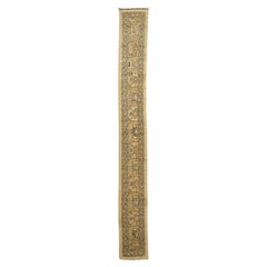 Tappeto da ingresso in lana 3x22 Vintage Revival nei toni neutri sabbia, rosa cipria e oro