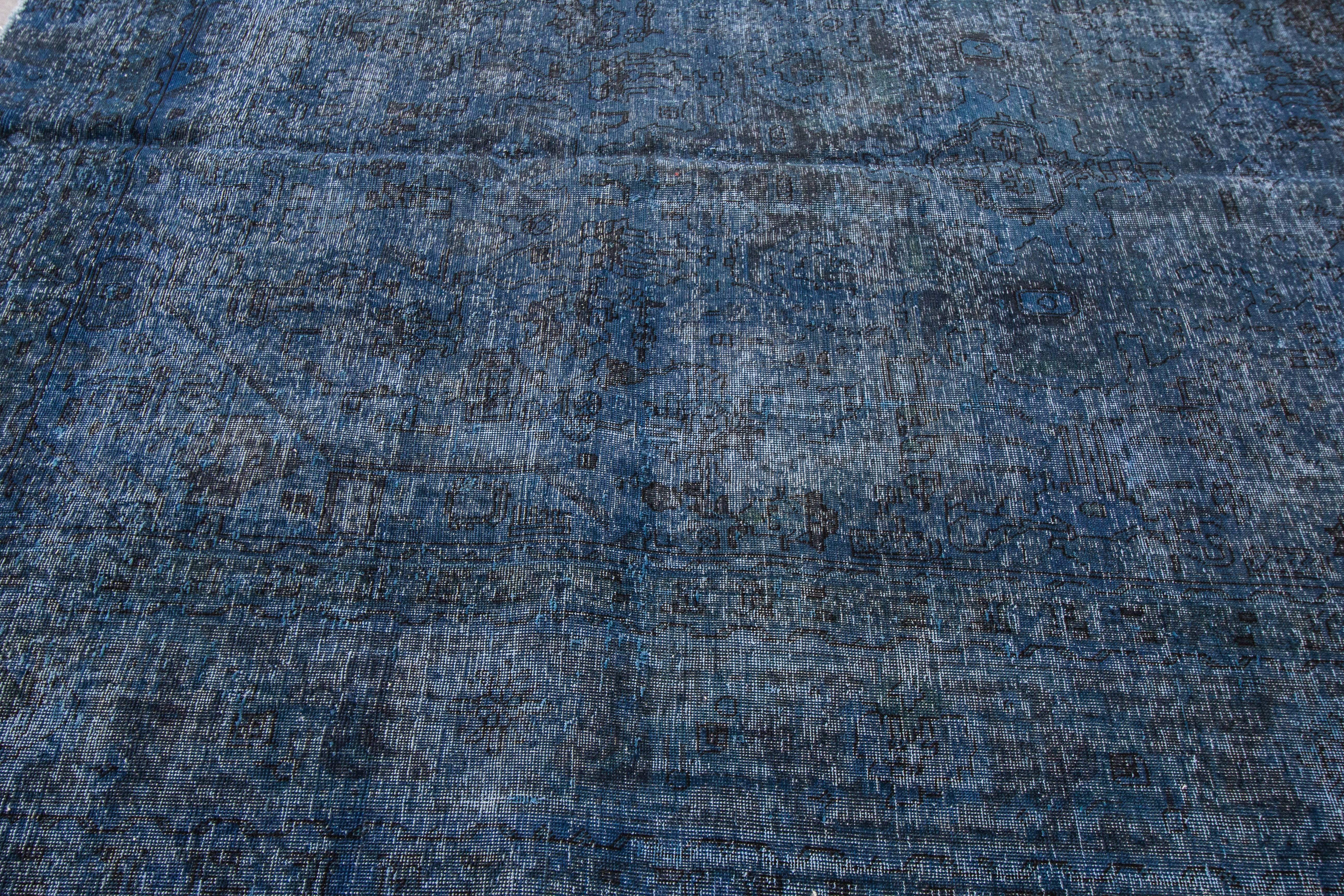 Persian Vintage Overdyed Rug