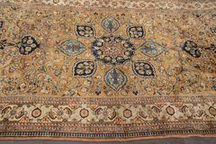 Vintage Woven Persian Mashad Rug