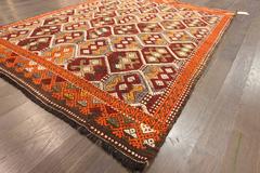 Beautifully Stylish Vintage Sumahk Rug