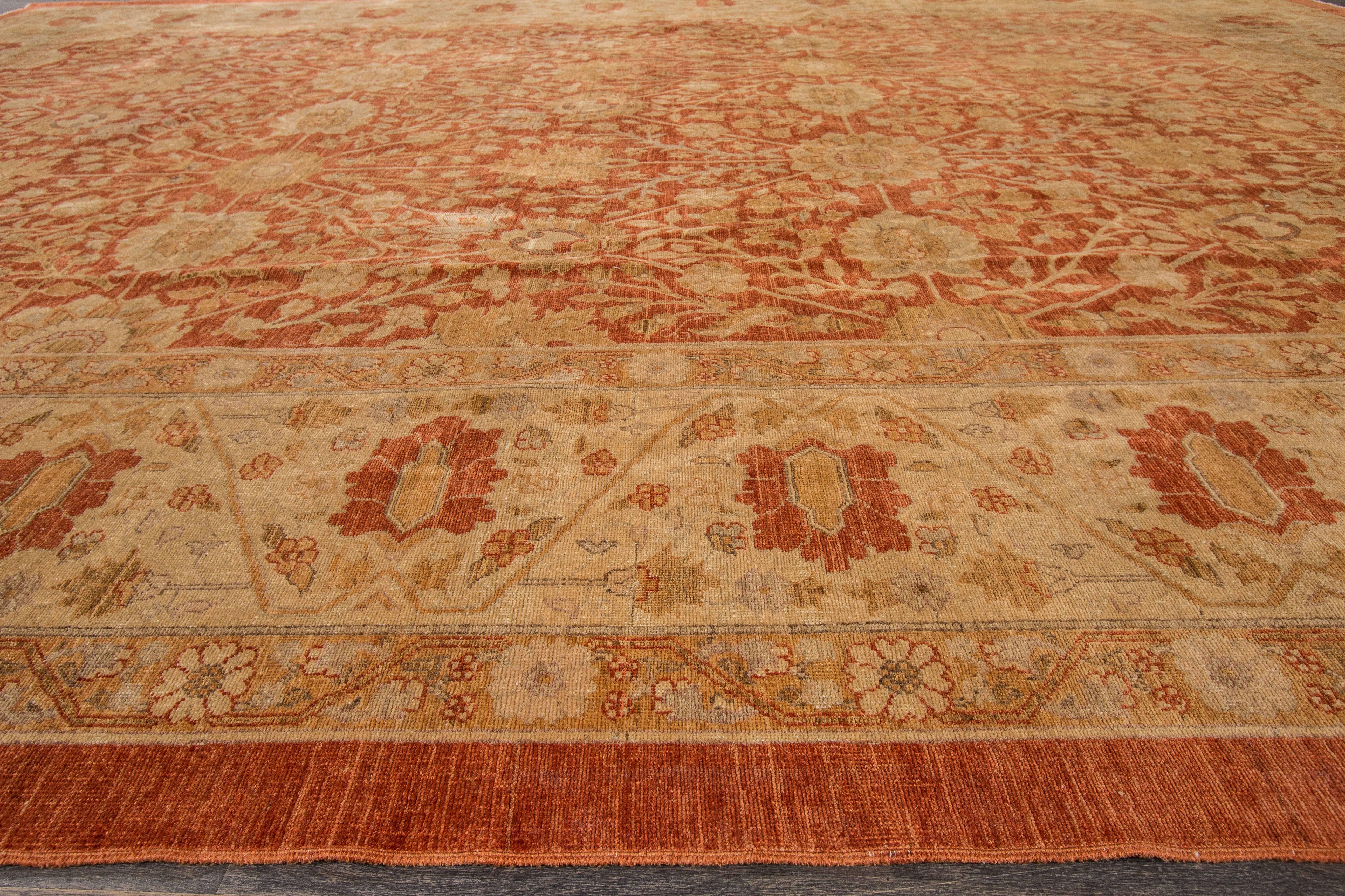 Annodato a mano Tappeto Tabriz moderno in vendita