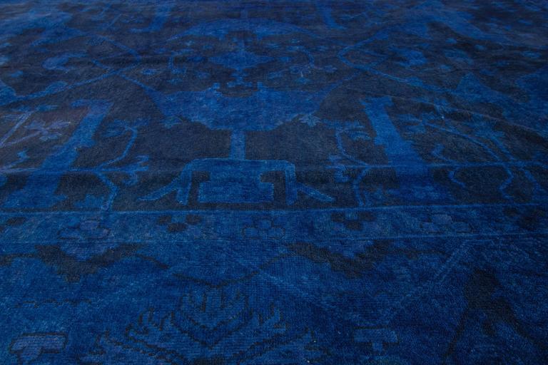 Modern Overdyed Rug For Sale at 1stdibs