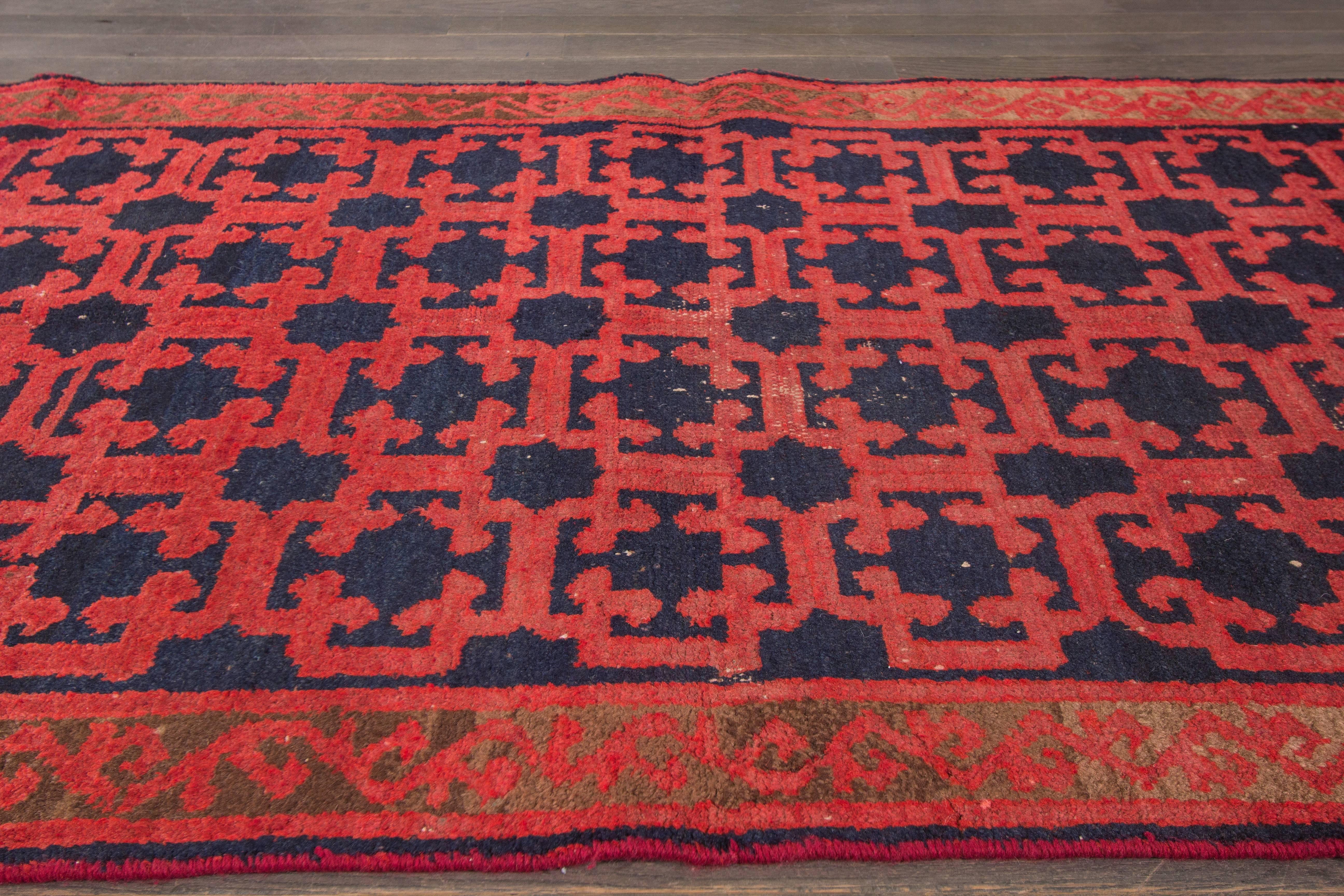 Early 20th Century Antique Turkish Khotan Carpet