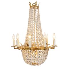French Empire Style Basket Fixture