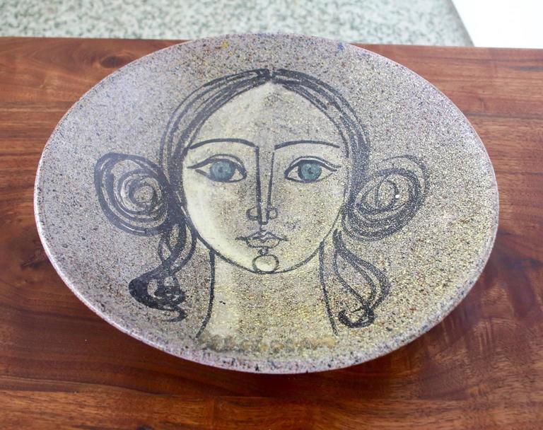 1950s Spanish Ceramic Wall Plaque by Alfaraz at 1stDibs alfaraz