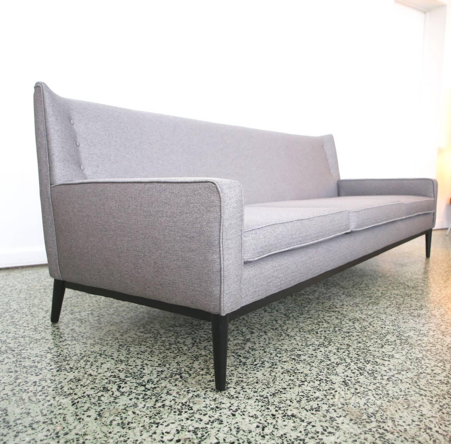Paul McCobb for Directional Sofa Newly Reupholstered 1