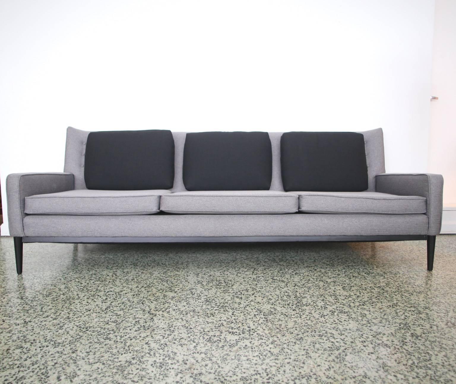 Paul McCobb for Directional Sofa Newly Reupholstered 5