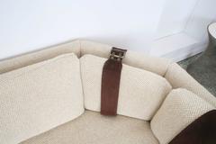 Platform Modern Long and Low Angular Sofa