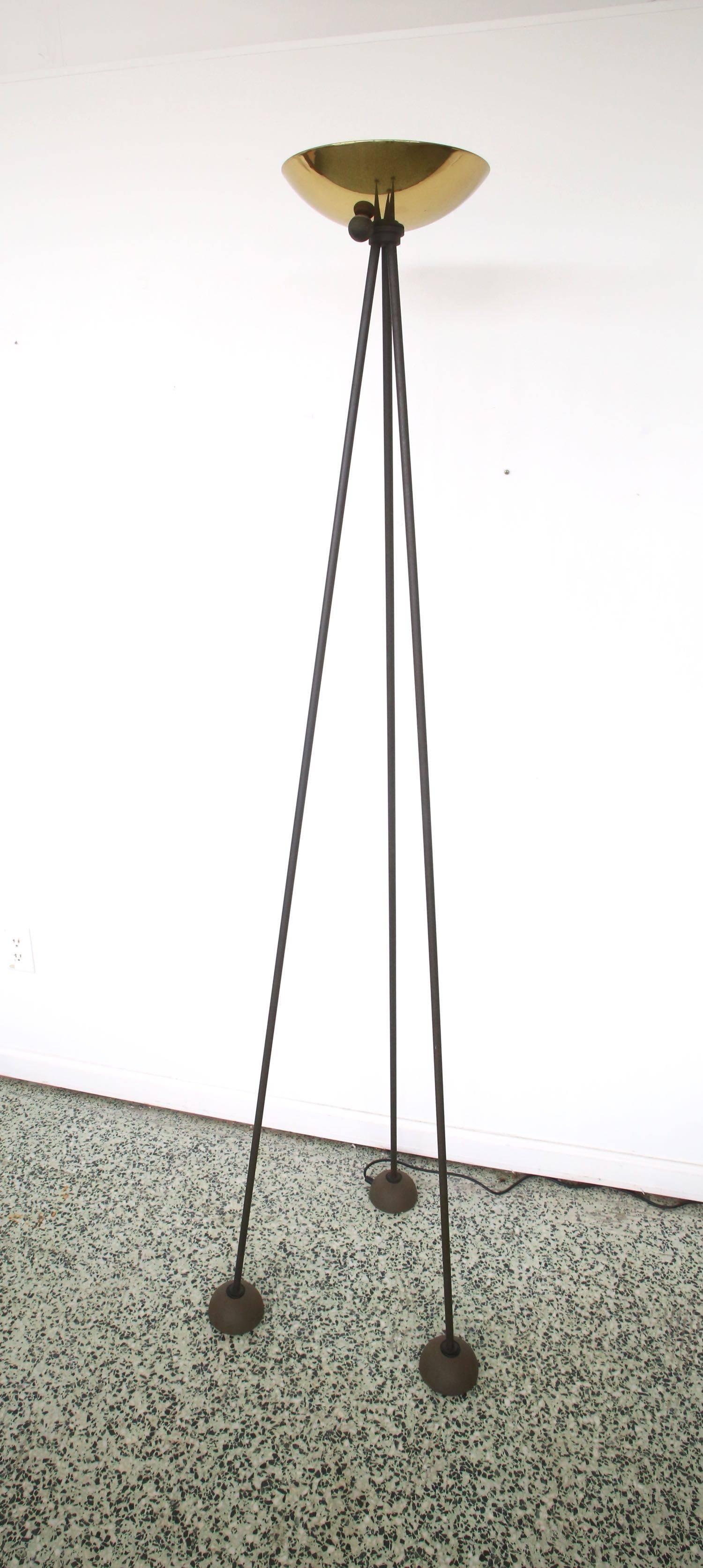 Floor Lamp Memphis Style by Koch and Lowy 2