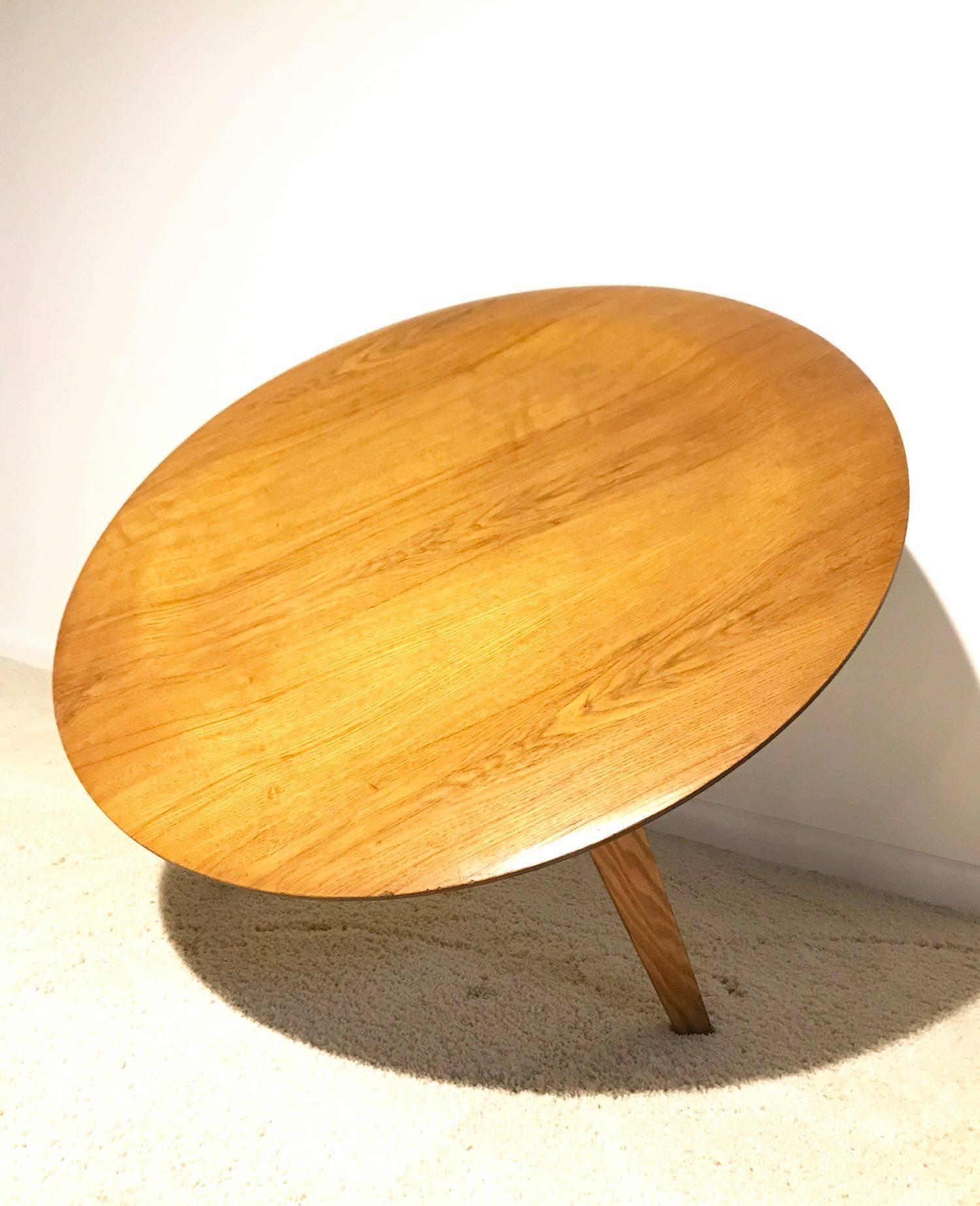 Mid-20th Century Evans Compay Herman Miller Birch Coffee Table CTW