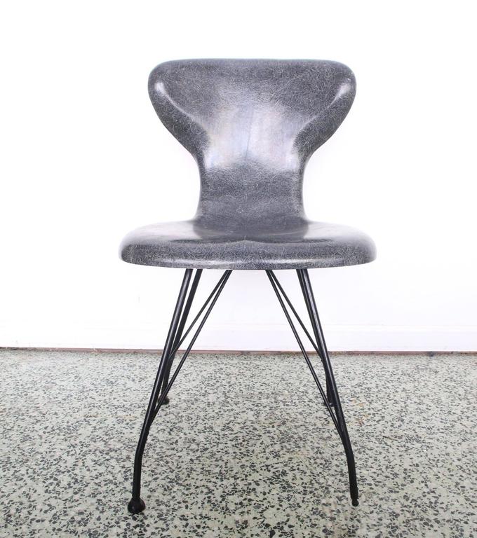 Rare Egmont Arens Fiberglass Chair at 1stDibs