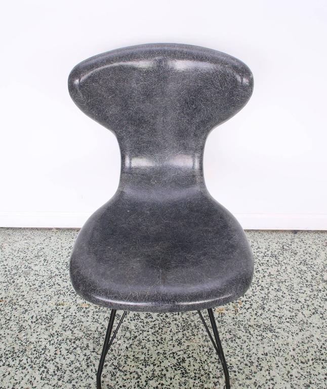 Mid-Century Modern Rare Egmont Arens Fiberglass Chair For Sale