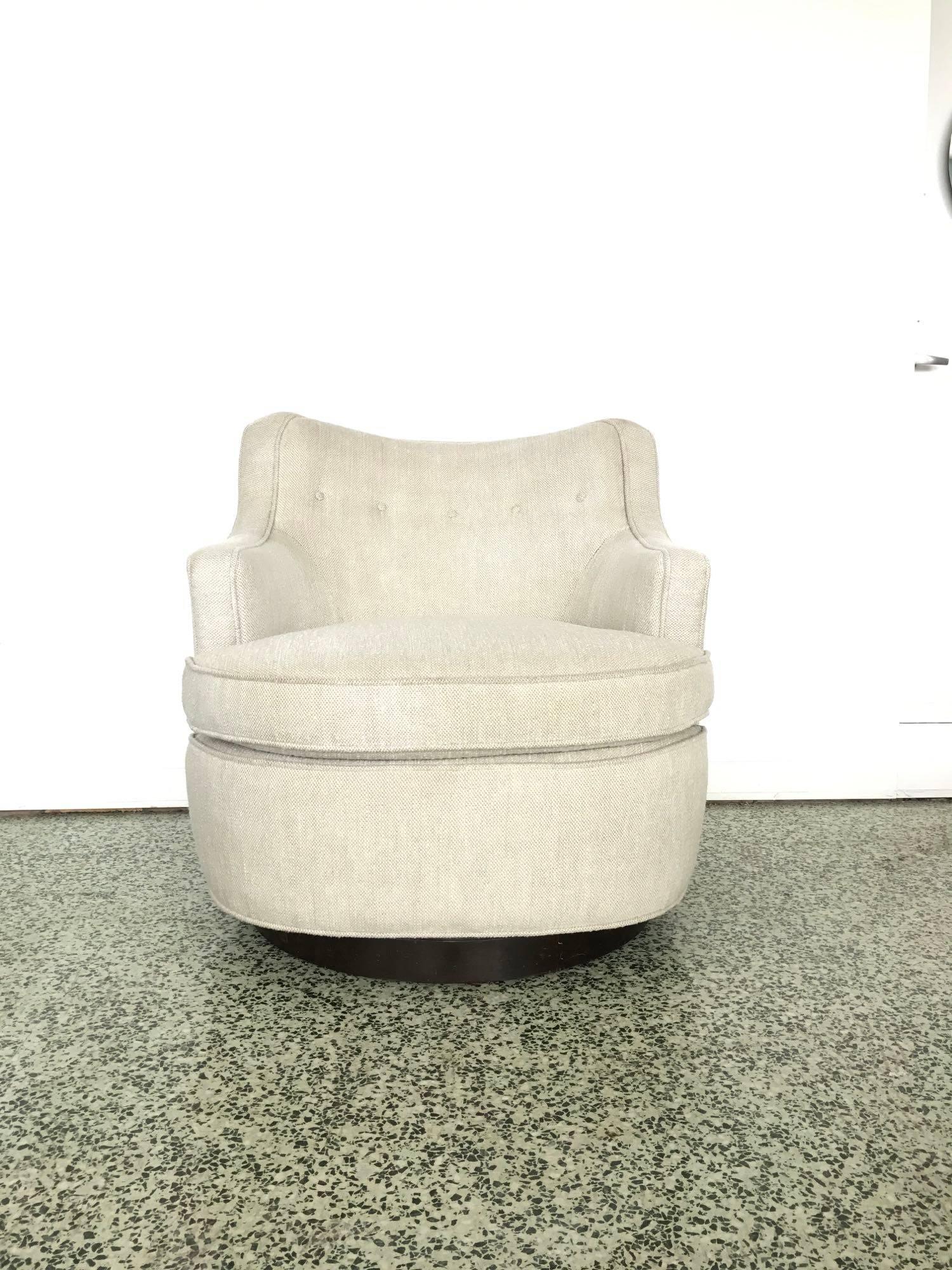 Swivel Lounge Chair by Edward Wormley for Dunbar 3
