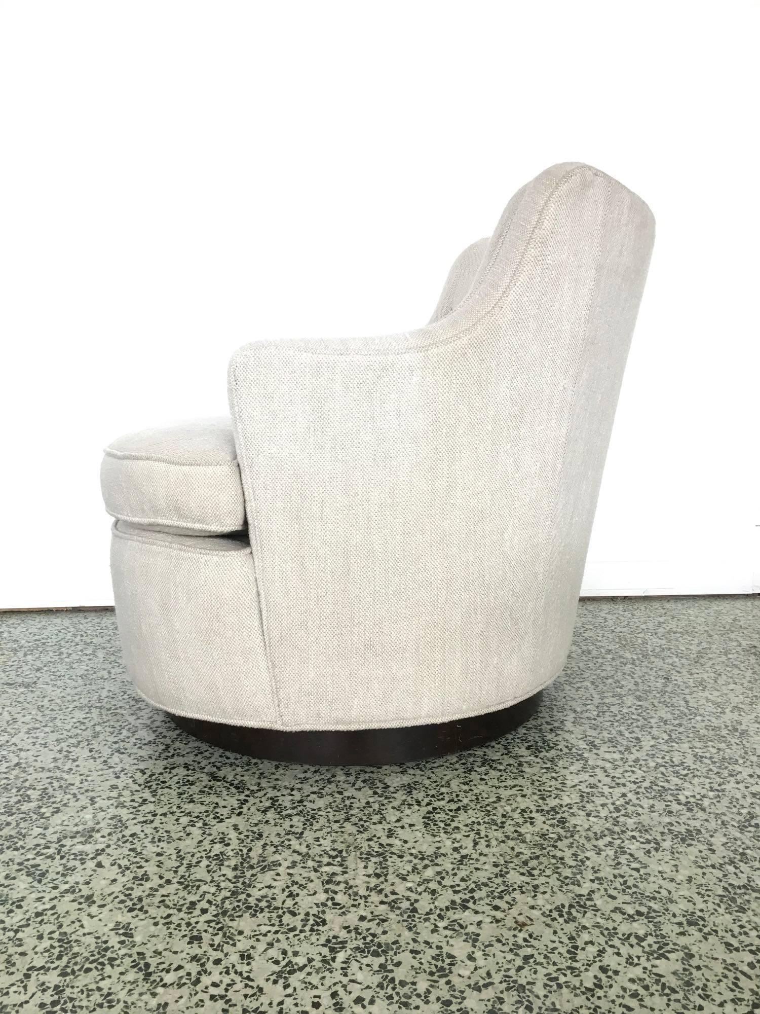 Swivel Lounge Chair by Edward Wormley for Dunbar 4
