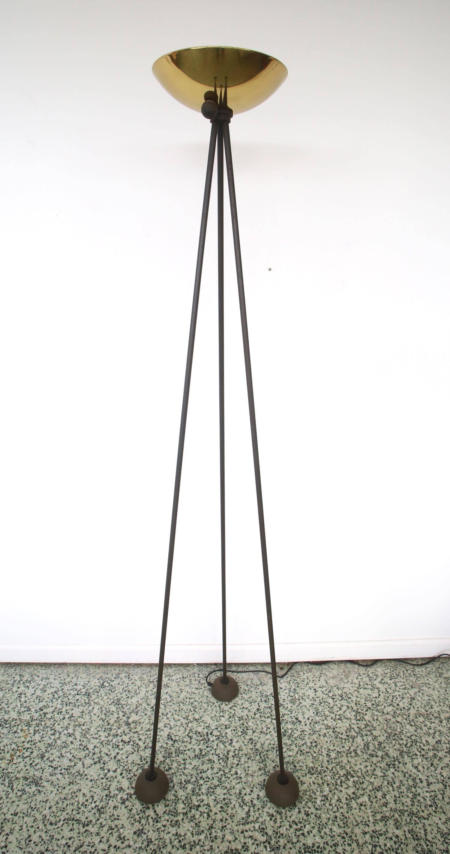 Floor Lamp Memphis Style by Koch and Lowy In Excellent Condition In St. Louis, MO