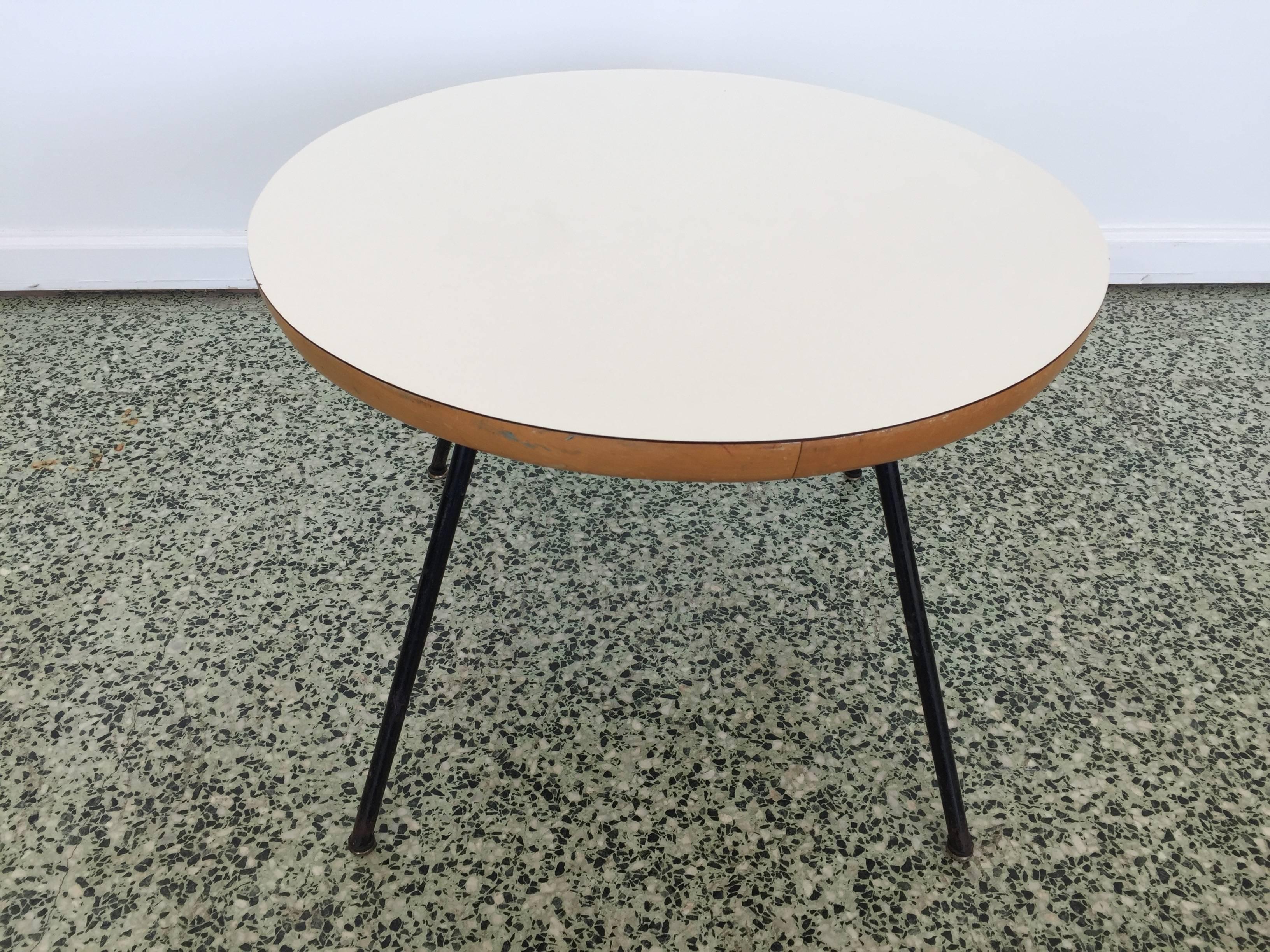 Metal Mid-Century Modern Eames Prototype Table For Sale
