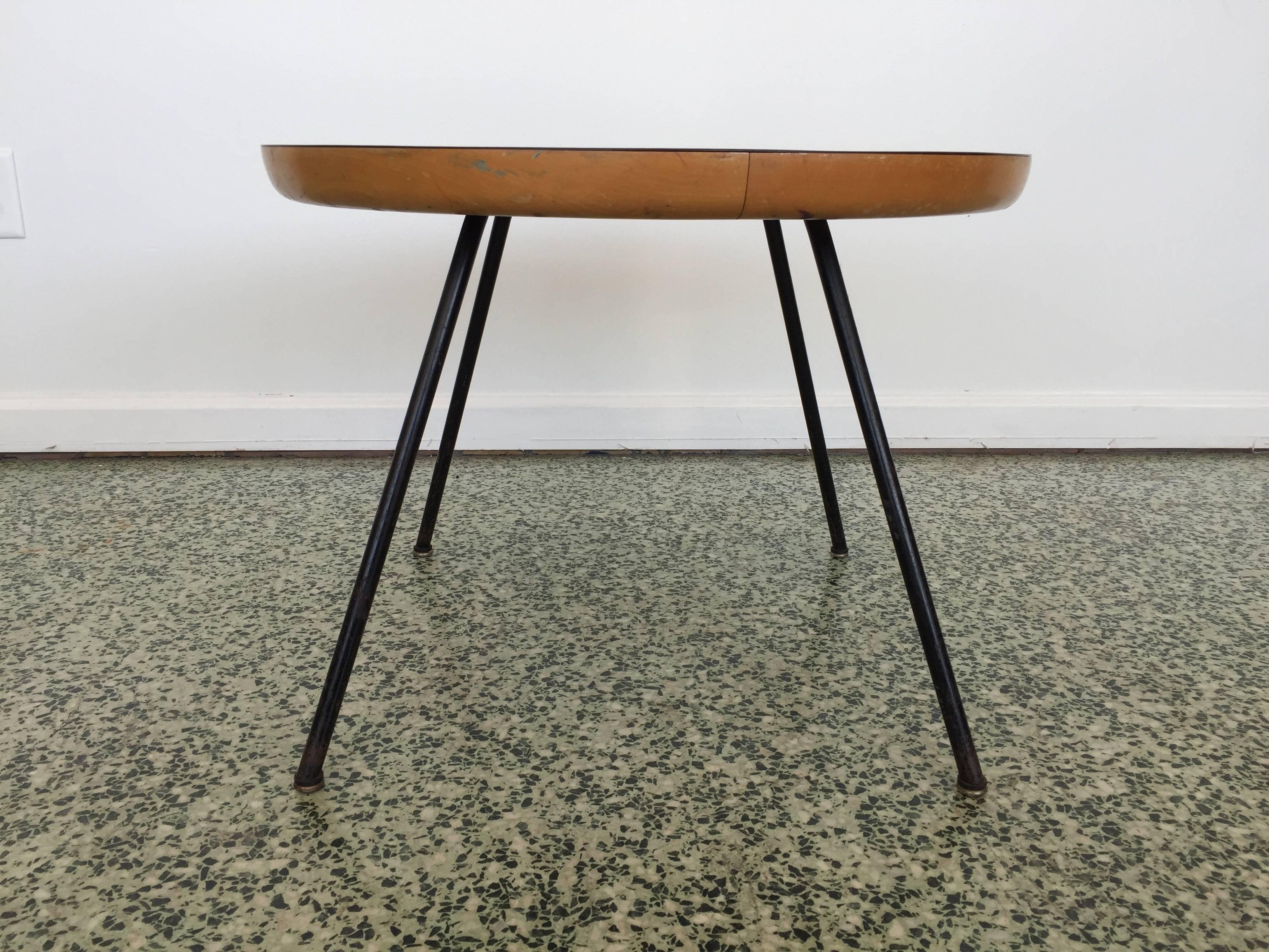 20th Century Mid-Century Modern Eames Prototype Table For Sale