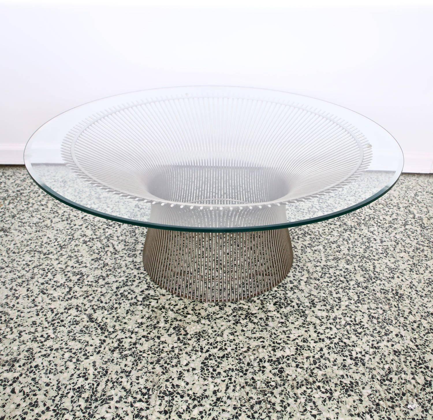 Warren Platner Coffee Table by Knoll In Excellent Condition In St. Louis, MO