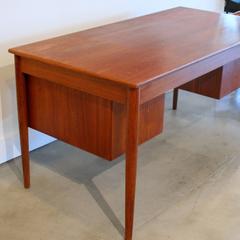 Vintage Danish Teak Desk by Børge Mogensen
