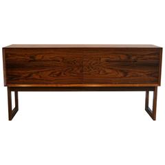Vintage Rosewood Media Cabinet