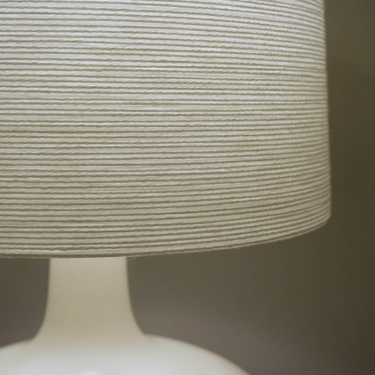 American Lotte Lamp 1100 in Bone White by Lotte & Gunnar Bostlund