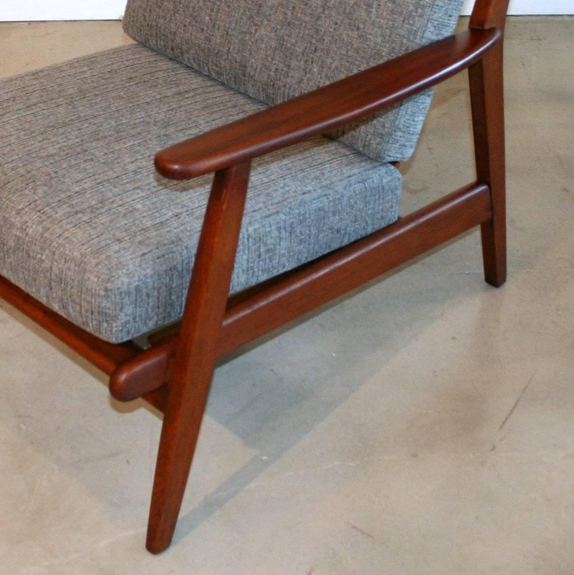 Mid-20th Century Vintage Danish Teak Lounge Chair