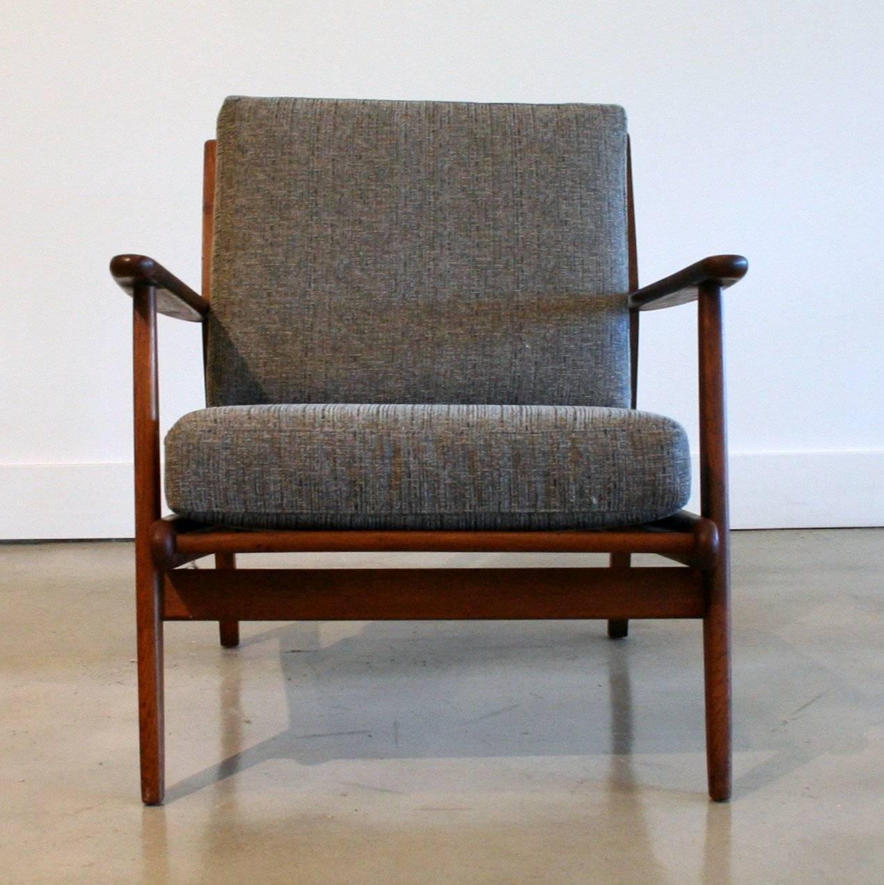 Vintage Danish Teak Lounge Chair 1