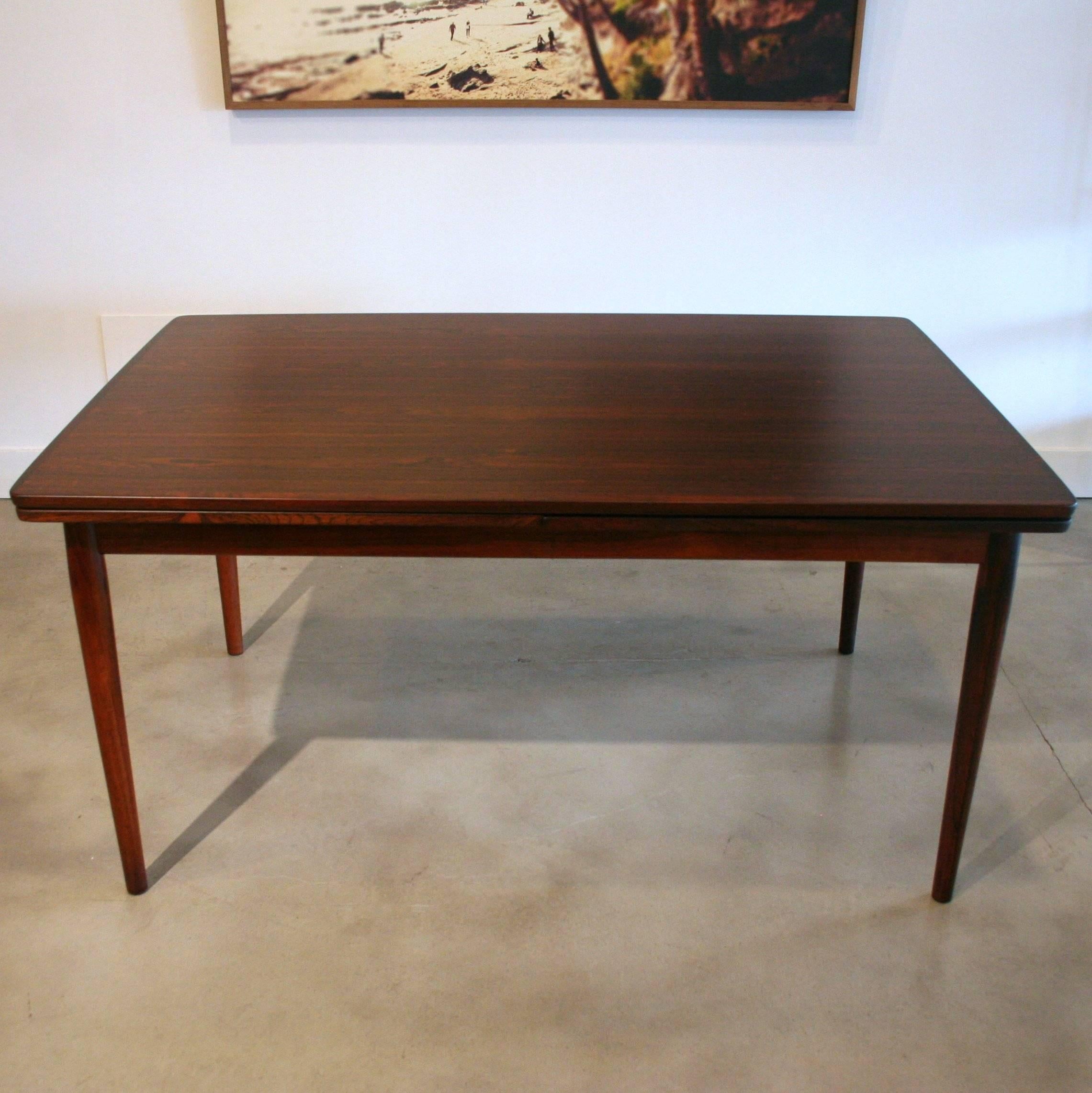 Mid-20th Century Vintage Danish Rosewood Dining Table by Neils Otto Møller