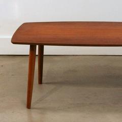 Vintage Danish Small-Scale Teak Coffee Table
